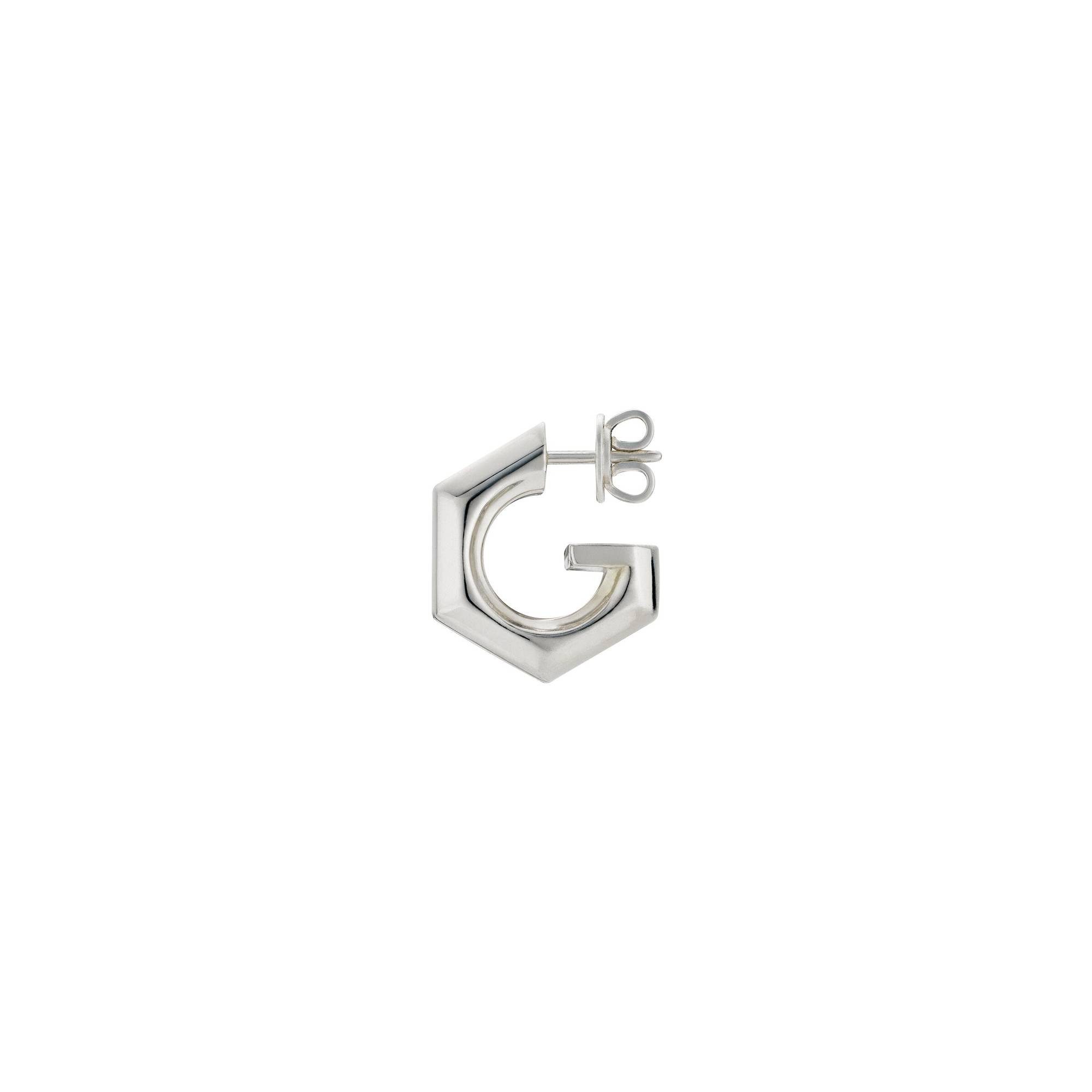GUCCI Paar Creolen Geometric G Creolen