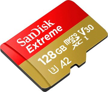 Sandisk Extreme 128GB Speicherkarte (128 GB, UHS Class 3, 190 MB/s Lesegeschwindigkeit)