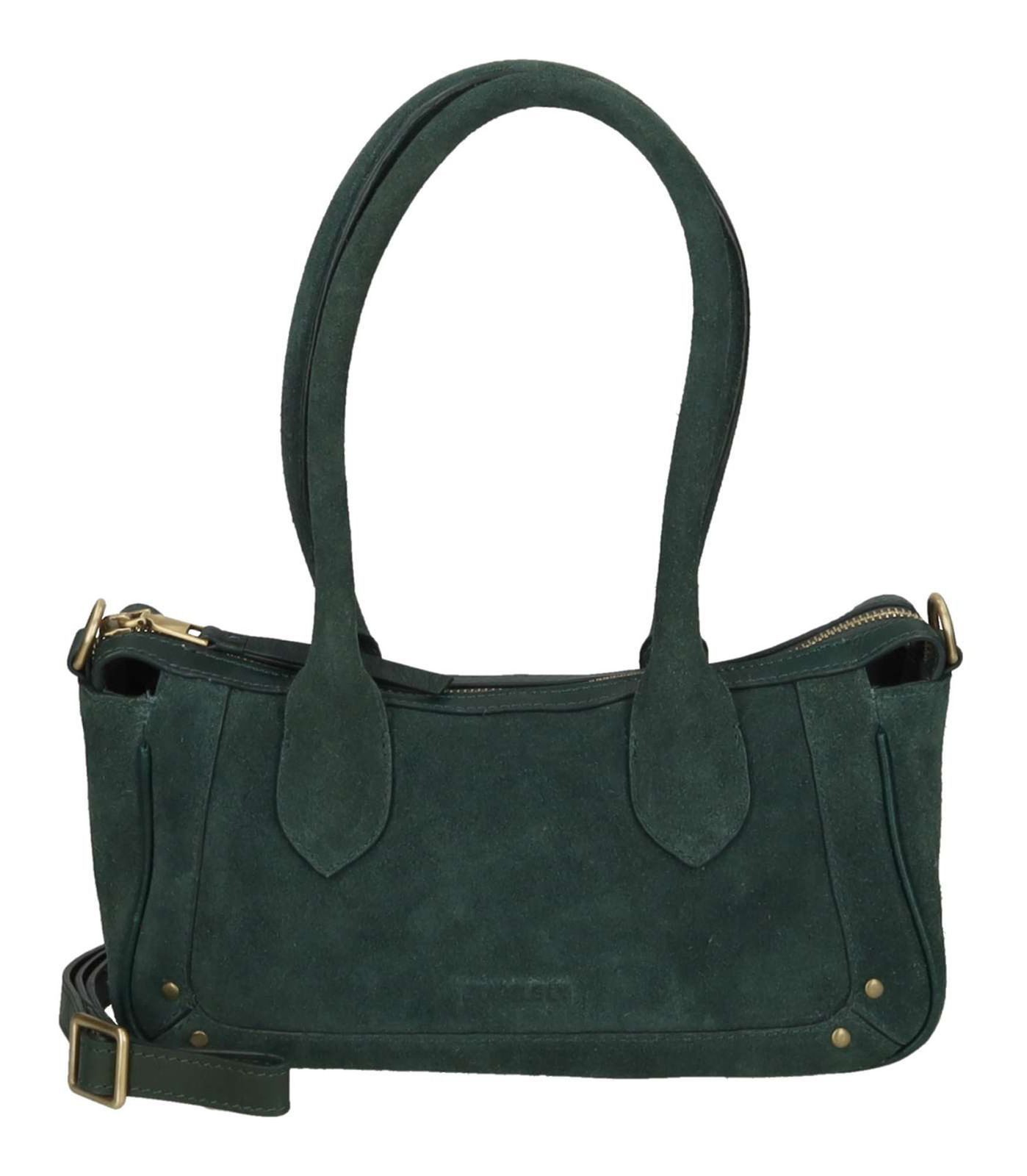 Burkely Schultertasche Handbag, aus echtem Leder