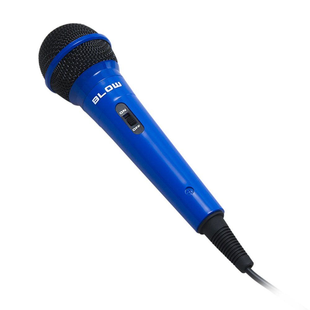 BLOW Mikrofon PR-M-202 (1-tlg), Dynamisch; Anschluss: 6,3 mm