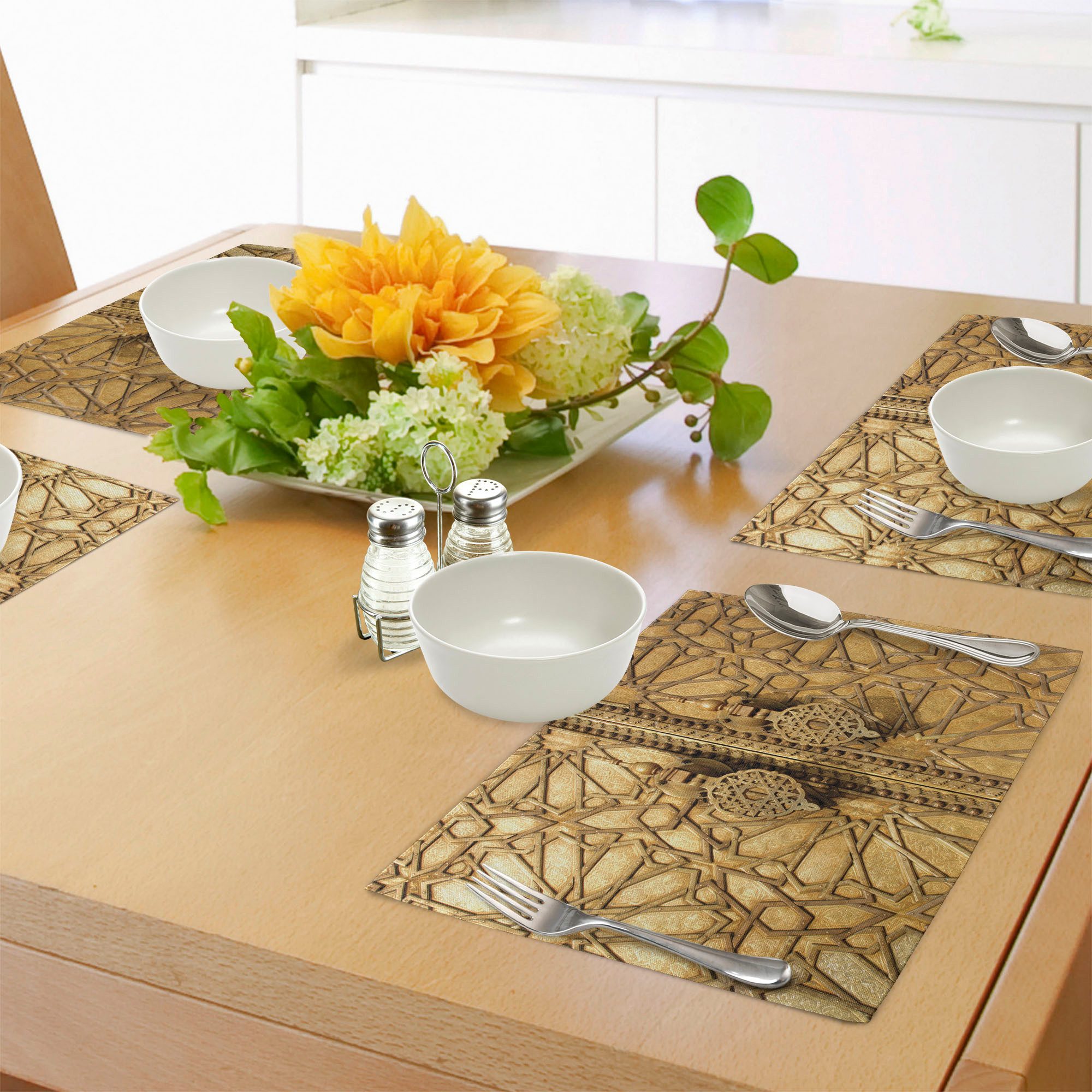 Abakuhaus Platzset Waschbare Stoff Esszimmer Küche günstig online kaufen