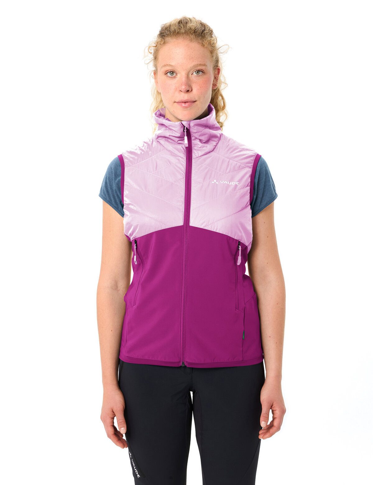 VAUDE Funktionsweste Women's Brenva Vest II (1-tlg) wasserabweisende und warem Weste