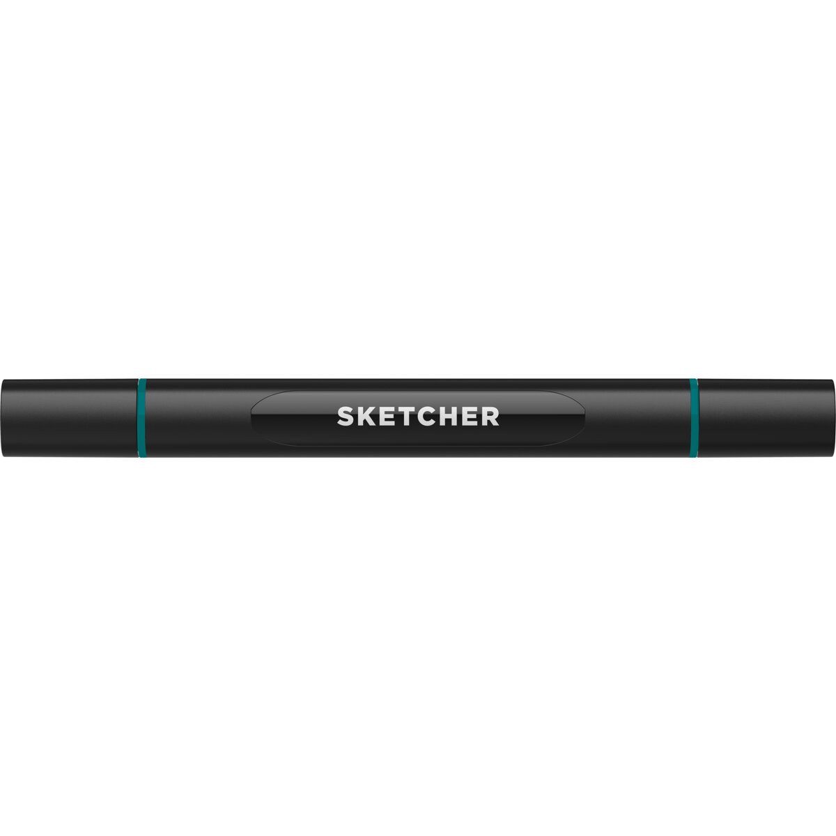 Filzstift Twinmarker Sketcher brush+chisel GB310 lagunenblau.