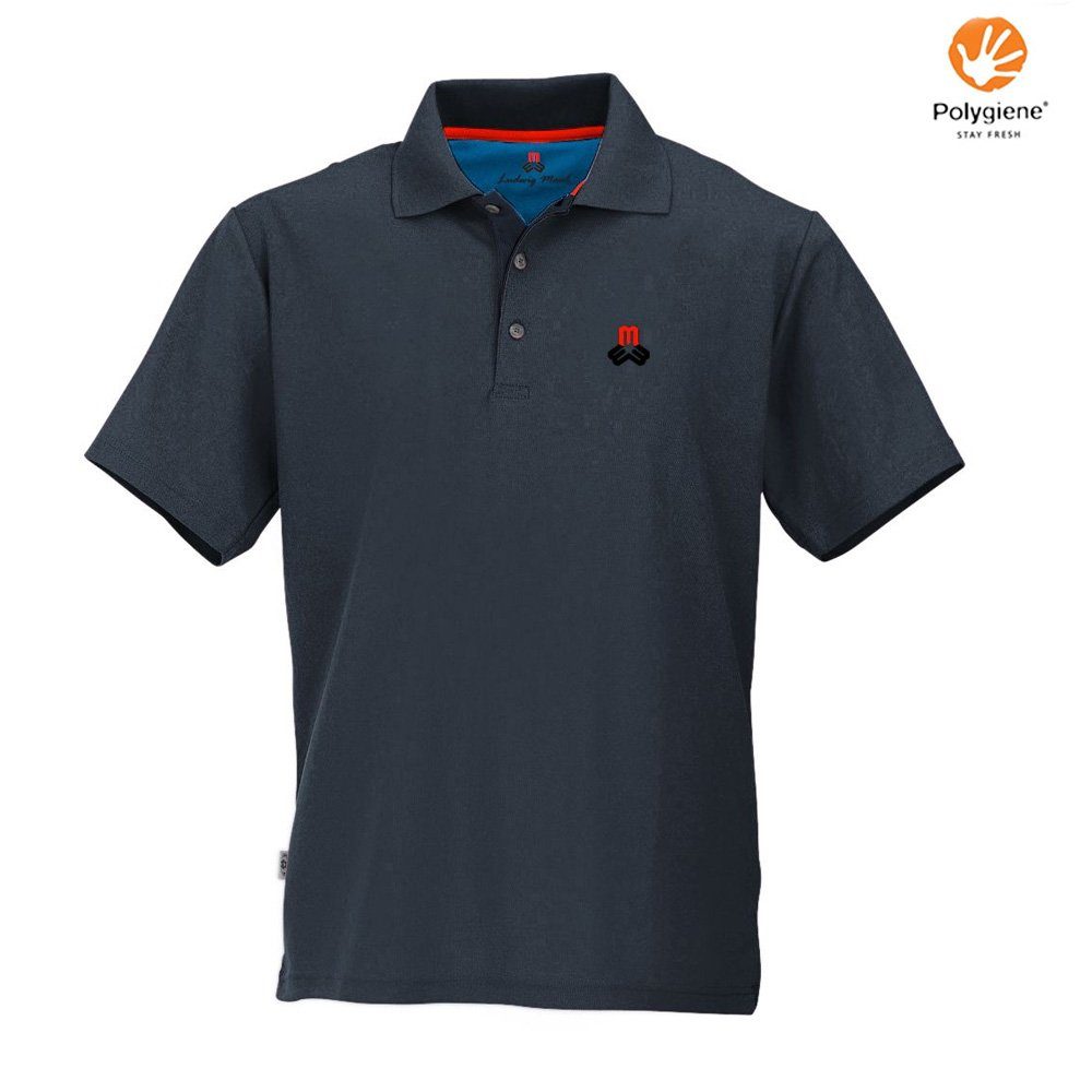 Poloshirt, Maul fresh T-Shirt Herren Sport® Maul - navy Spiez Maul - antibakteriell