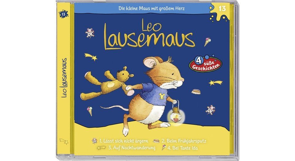 Hörspiel-CD Leo Lausemaus F.13 - lässt sich nicht ärgern