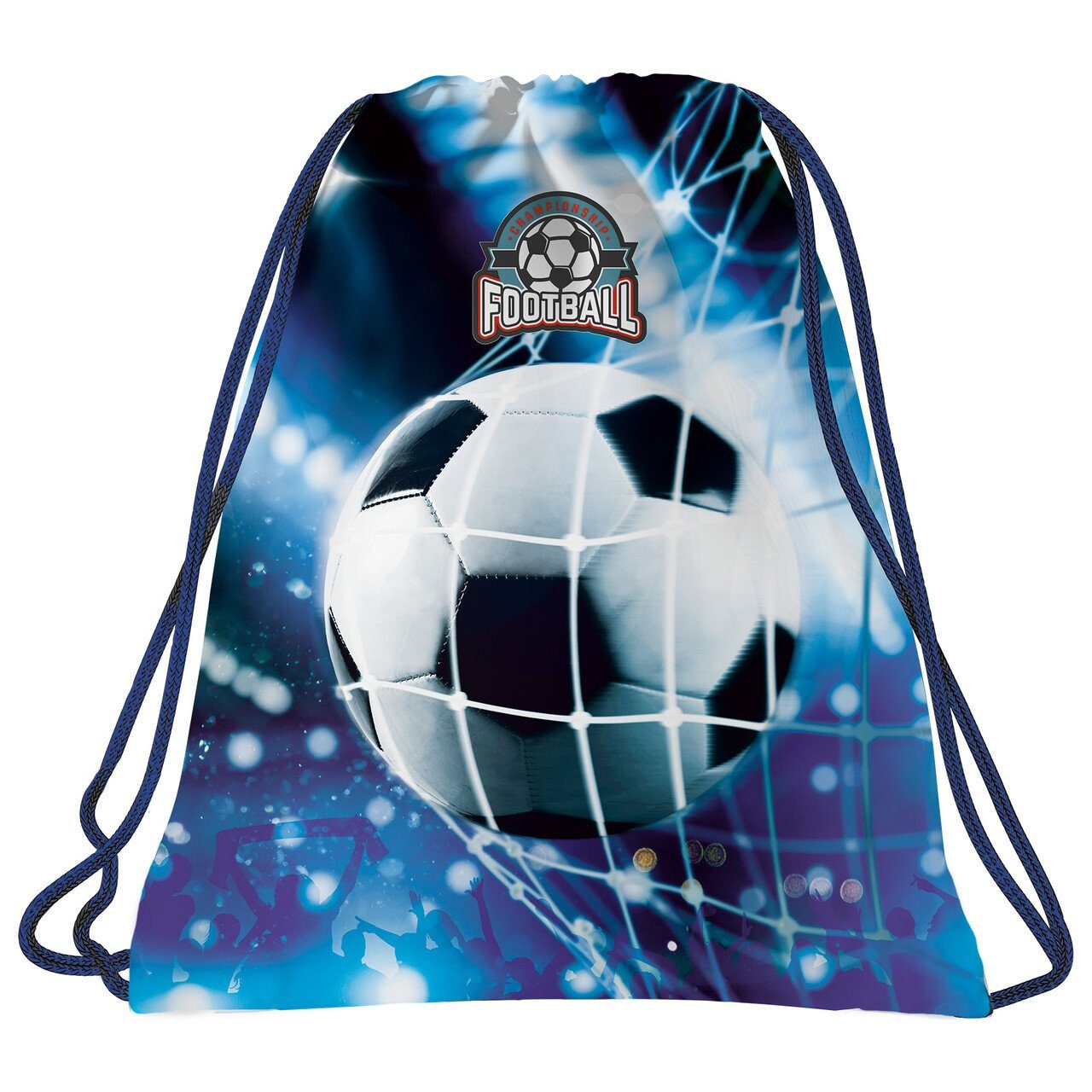 DERFORM Turnbeutel Fussball Kinder Спортивные сумки Football Rucksack Sporttasche blau