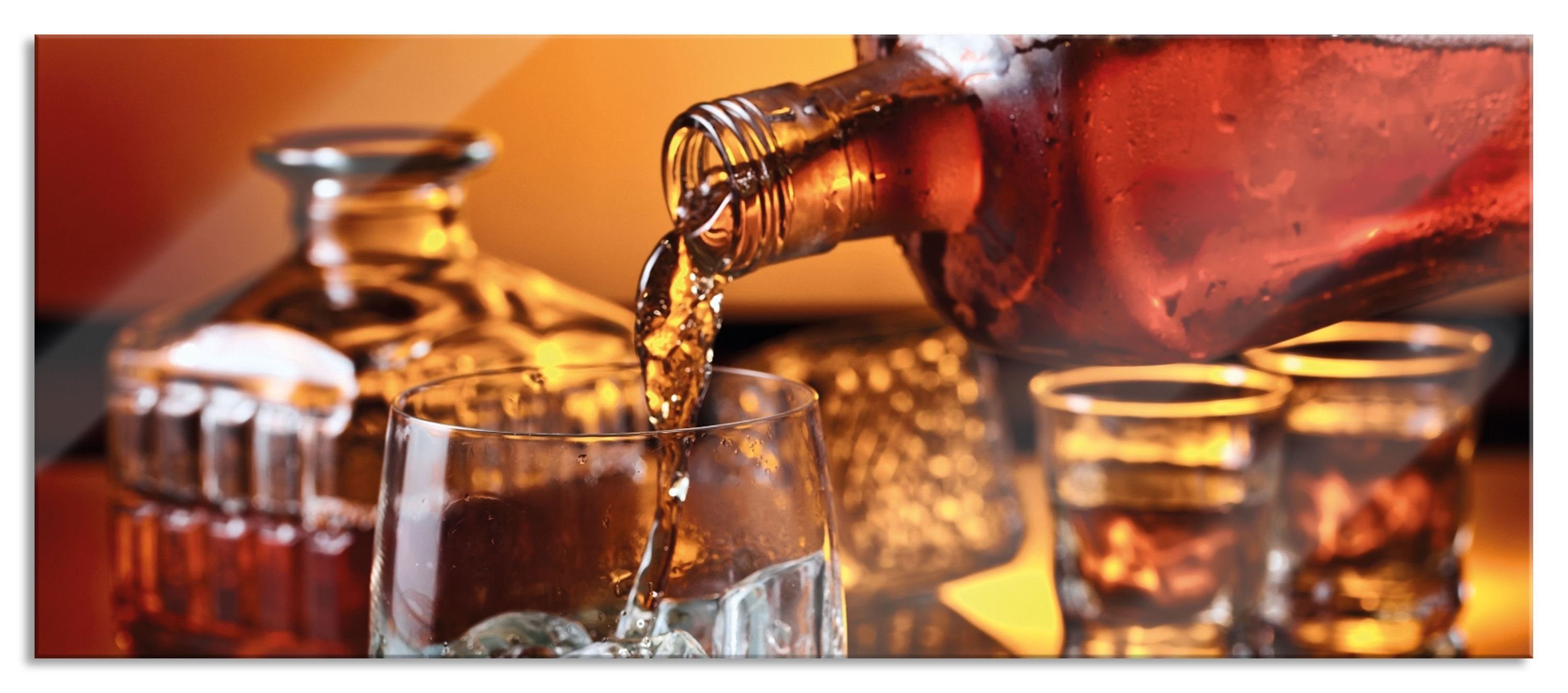 Glasbild Edler Whiskey