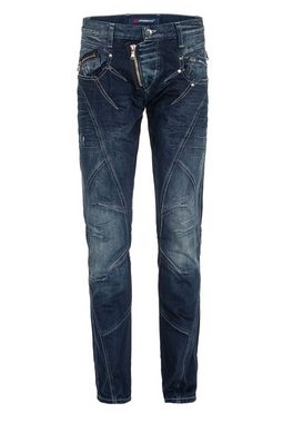 Cipo & Baxx Bequeme Jeans mit dicker naht