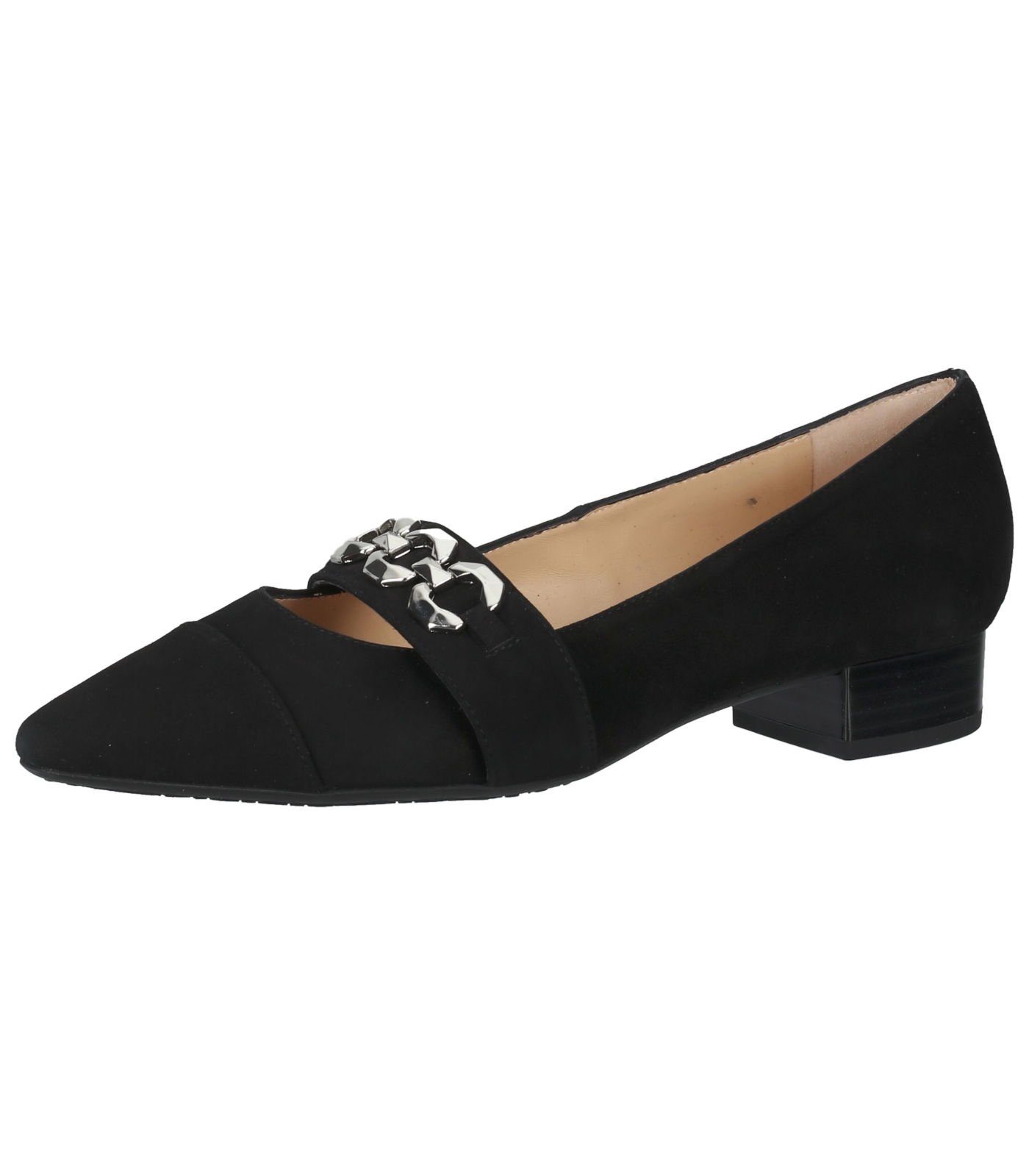 Peter Kaiser Pumps Veloursleder Pumps Schwarz