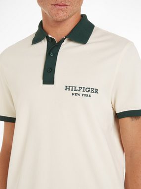 Tommy Hilfiger Poloshirt MONOTYPE RINGER REG POLO kontrastfarbene Details