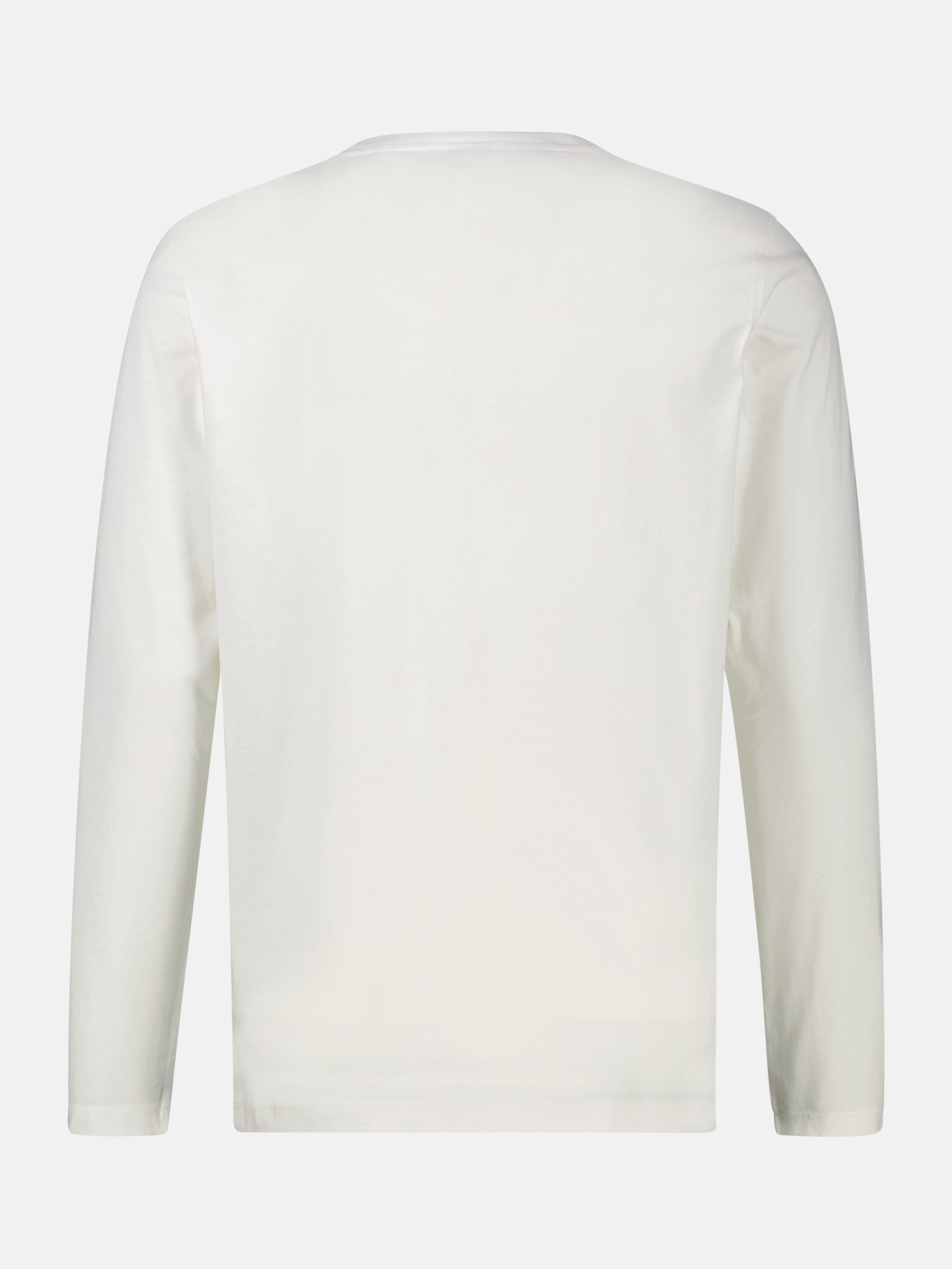 LERROS Langarmshirt Leichtes Baumwoll-Longsleeve-Shirt mit bequemem Rundkragen – Bild 2 von 2