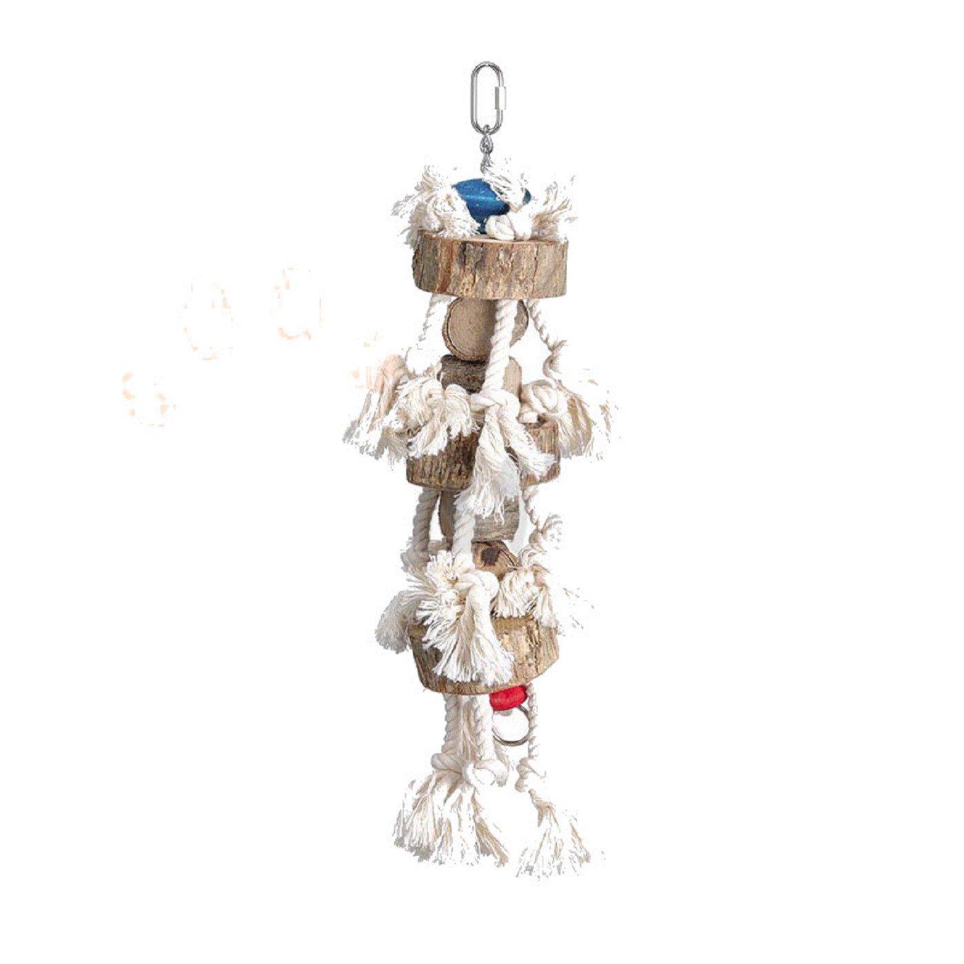 Vogelspielplatz Papageienspielzeug Vogelspielzeug Kletterseil 42 cm