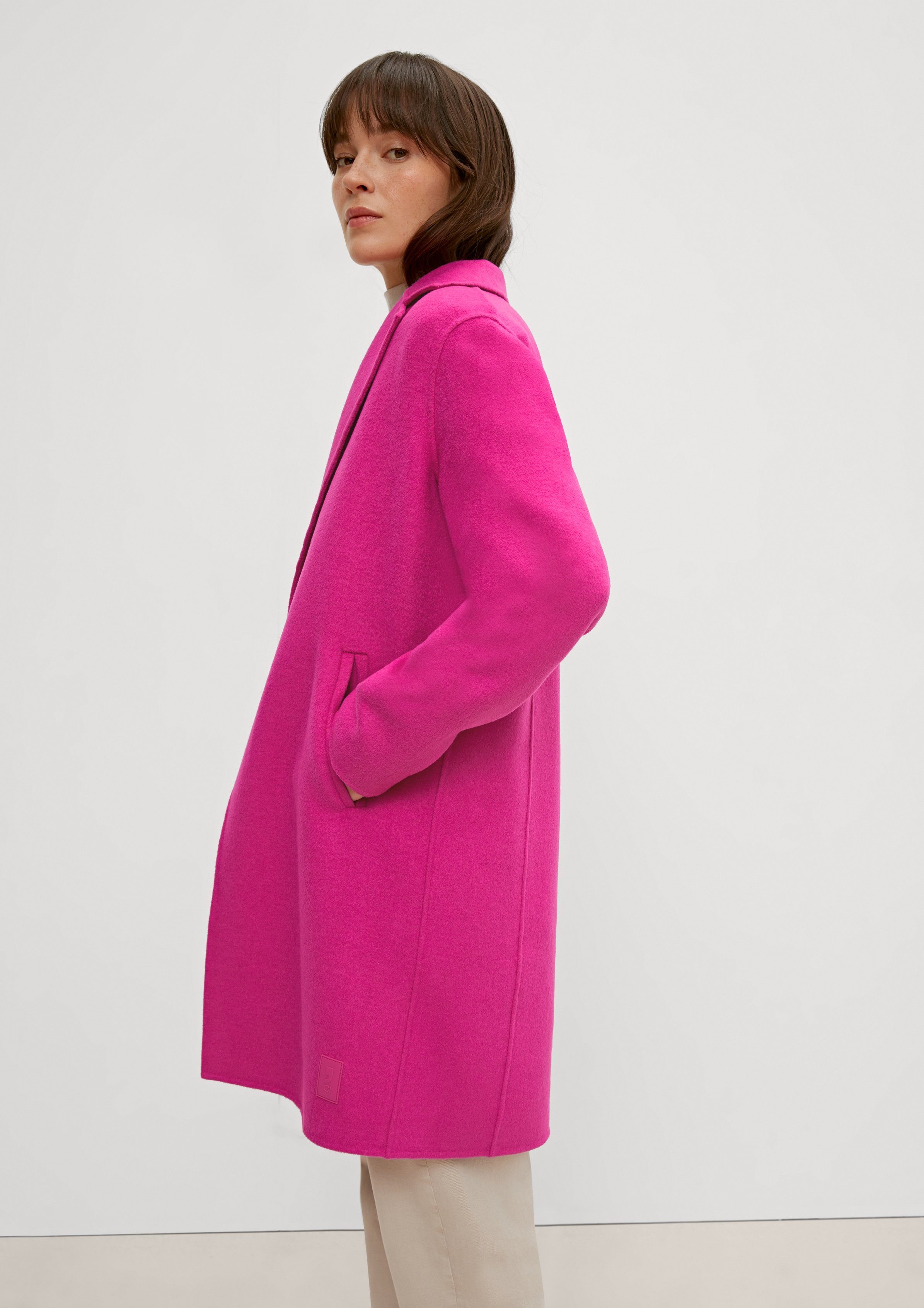 comma casual identity Langmantel »Leichter Mantel aus Wollmix« online