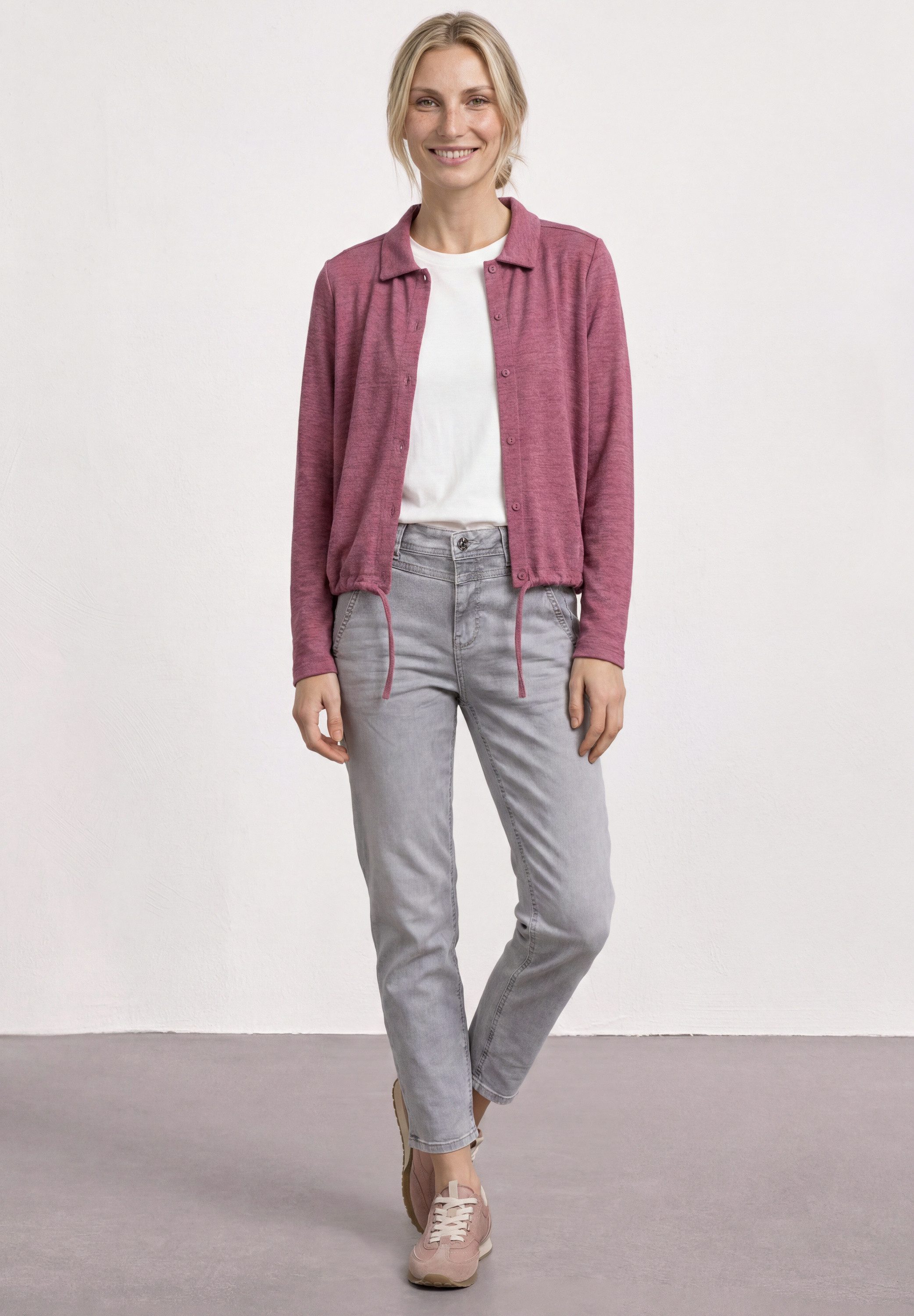 STREET ONE Cardigan in Unifarbe