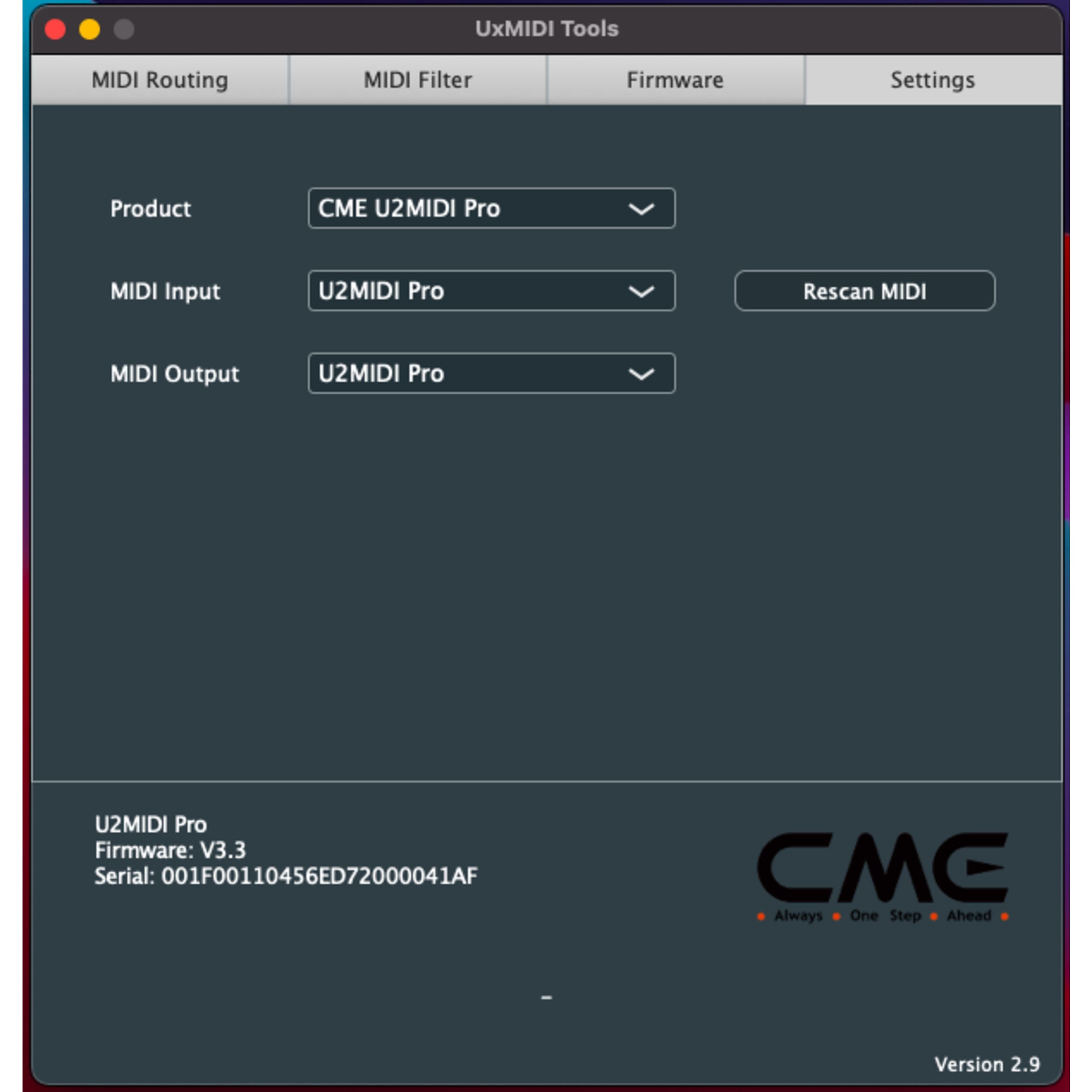 CME Masterkeyboard (MIDI-Geräte für Tasteninstrumente, MIDI-Tools), U2MIDI Pro - MIDI-Tool für Keyboards