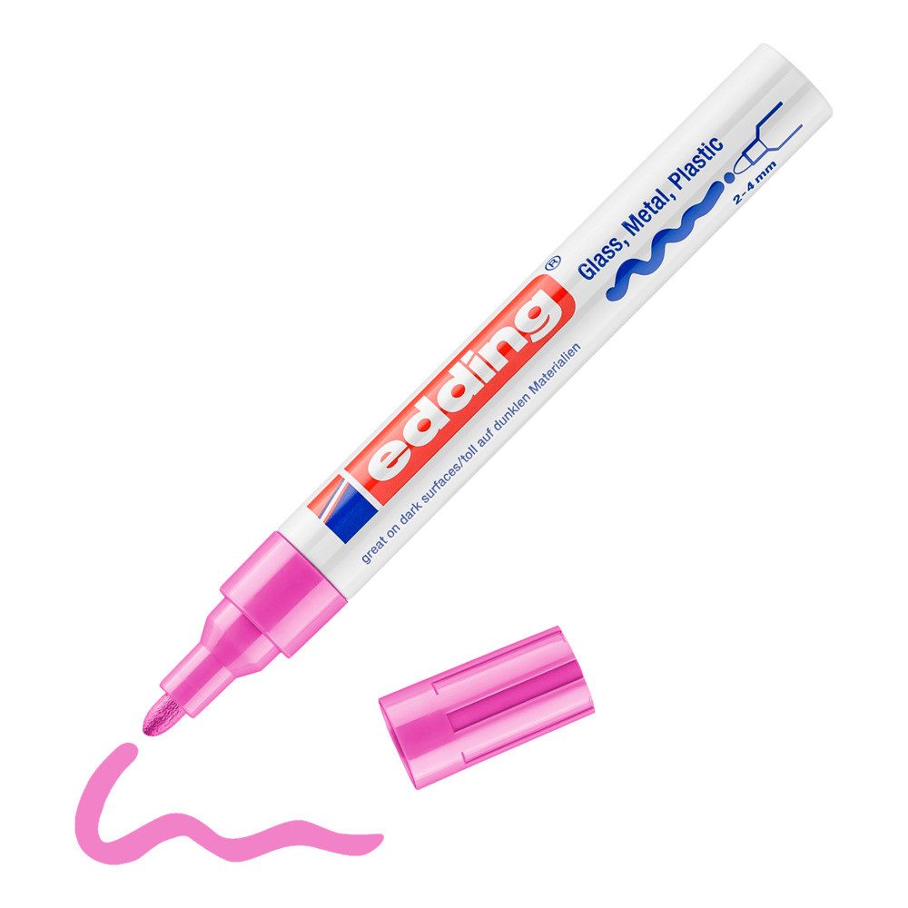 edding Marker edding 750 Glanzlack-Marker, 2-4mm