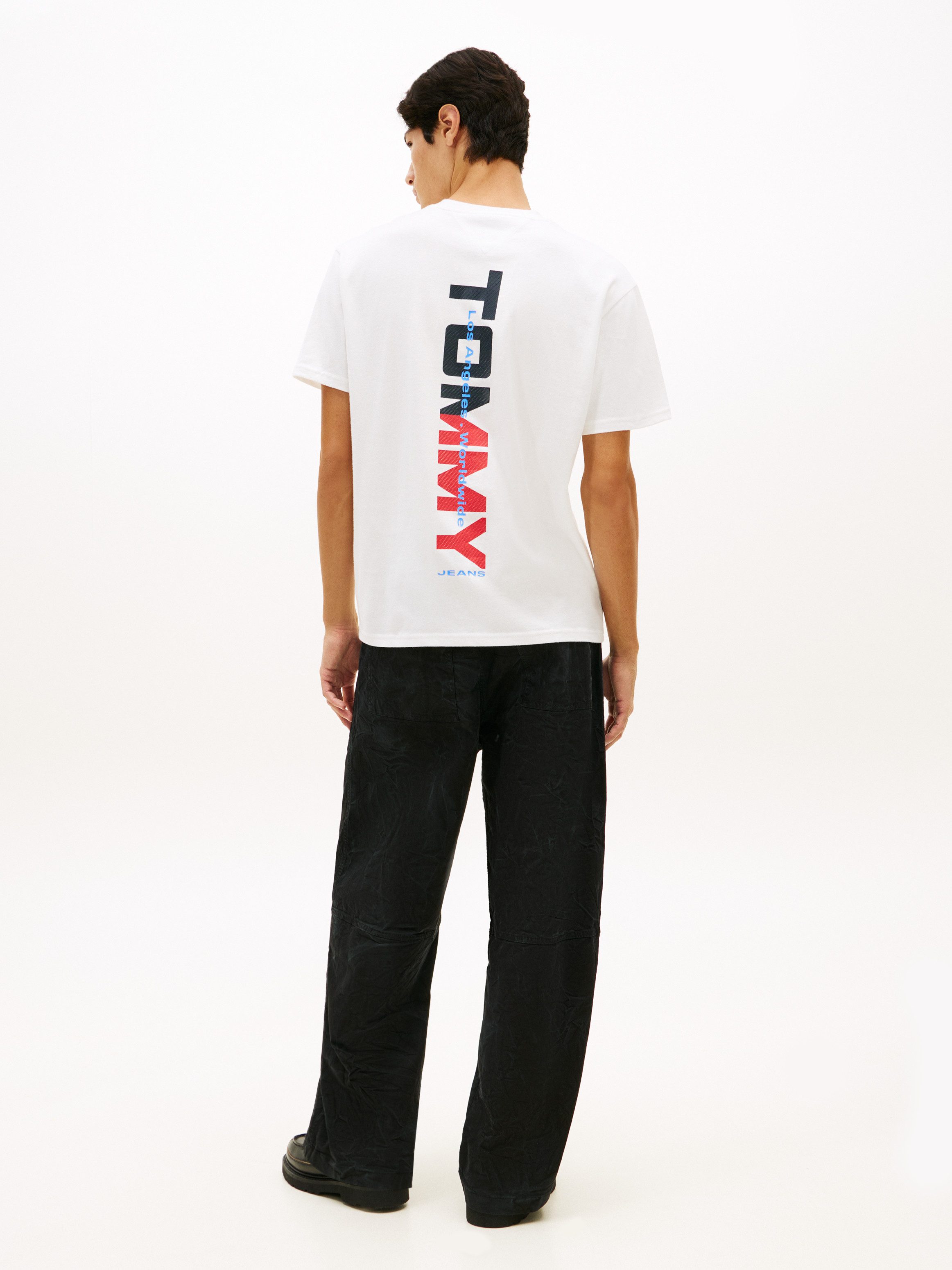 Tommy Jeans T-Shirt RELAXED LA BACKPRINT Relaxed fit mit Print – Bild 5 von 5
