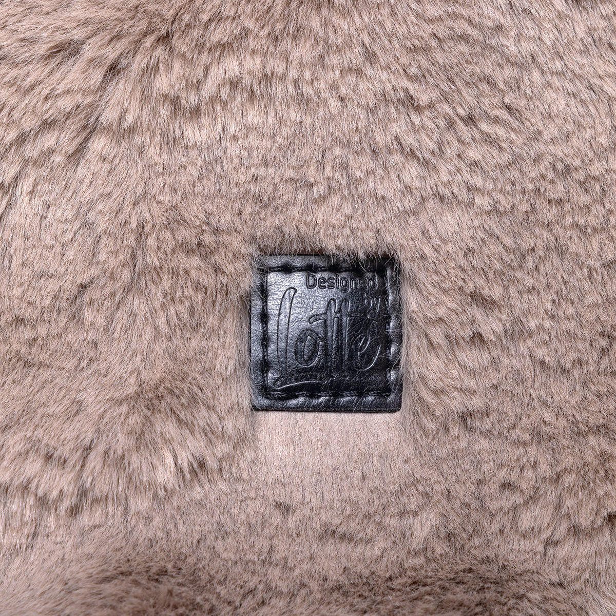 Designed By Lotte Tiertransporttasche Transporttasche Laki taupe für Hunde