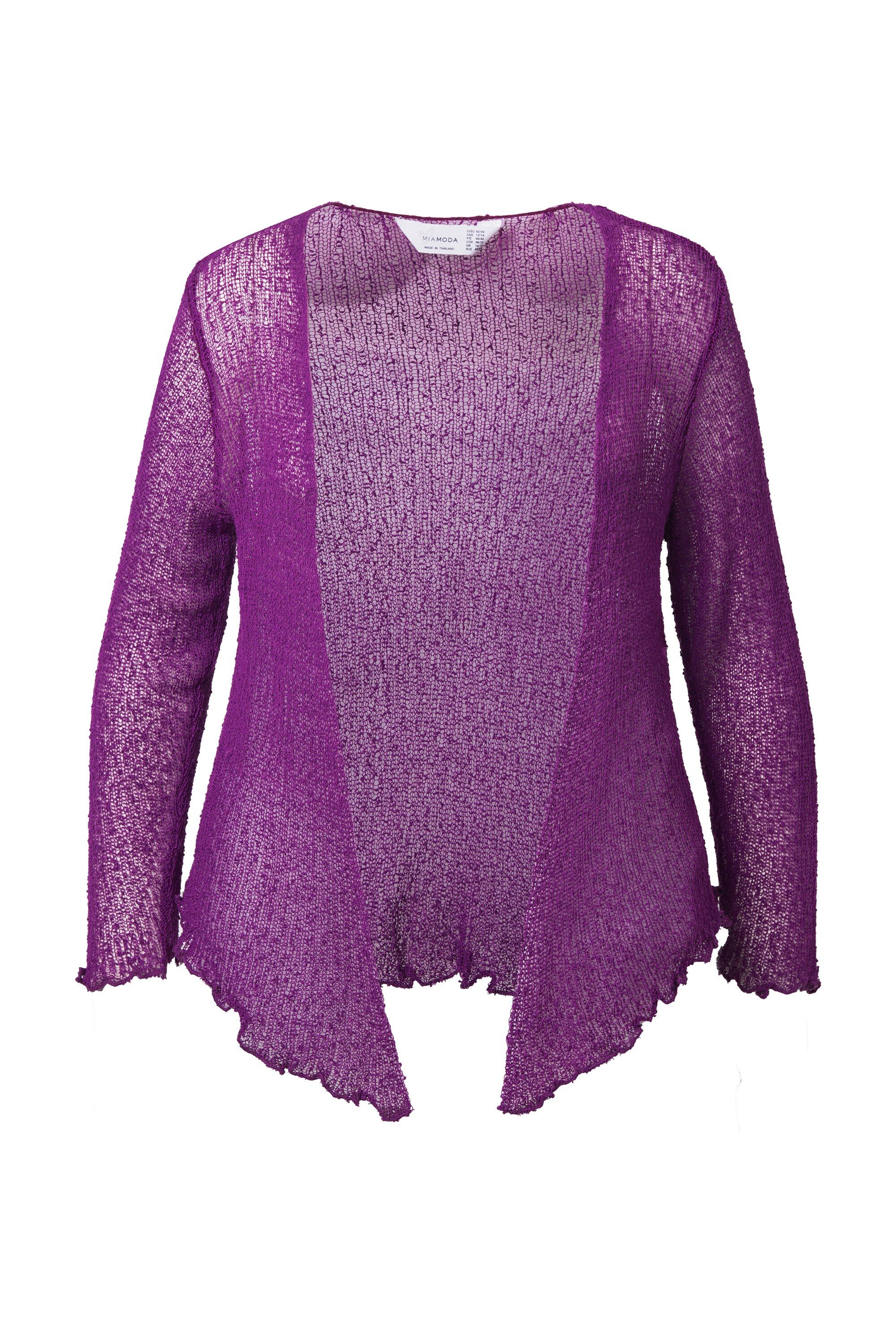 MIAMODA Kurzjacke Jacke elastischer Slim Fit günstig online kaufen