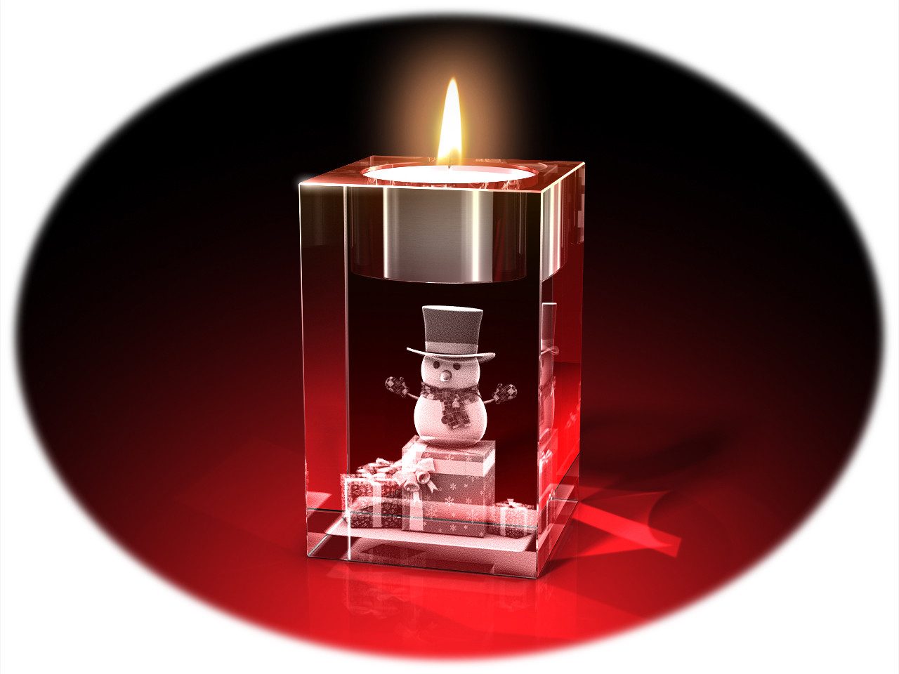 GLASFOTO.COM Teelichthalter Advents-Teelichthalter (einzeln), Weihnachten, günstig online kaufen
