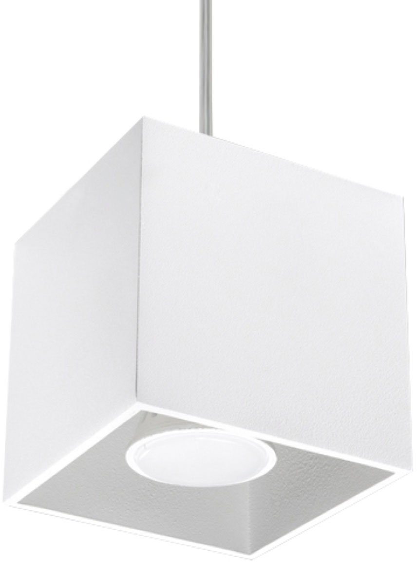 SOLLUX lighting Hängeleuchte QUAD, ohne Leuchtmittel, leuchtet nieder