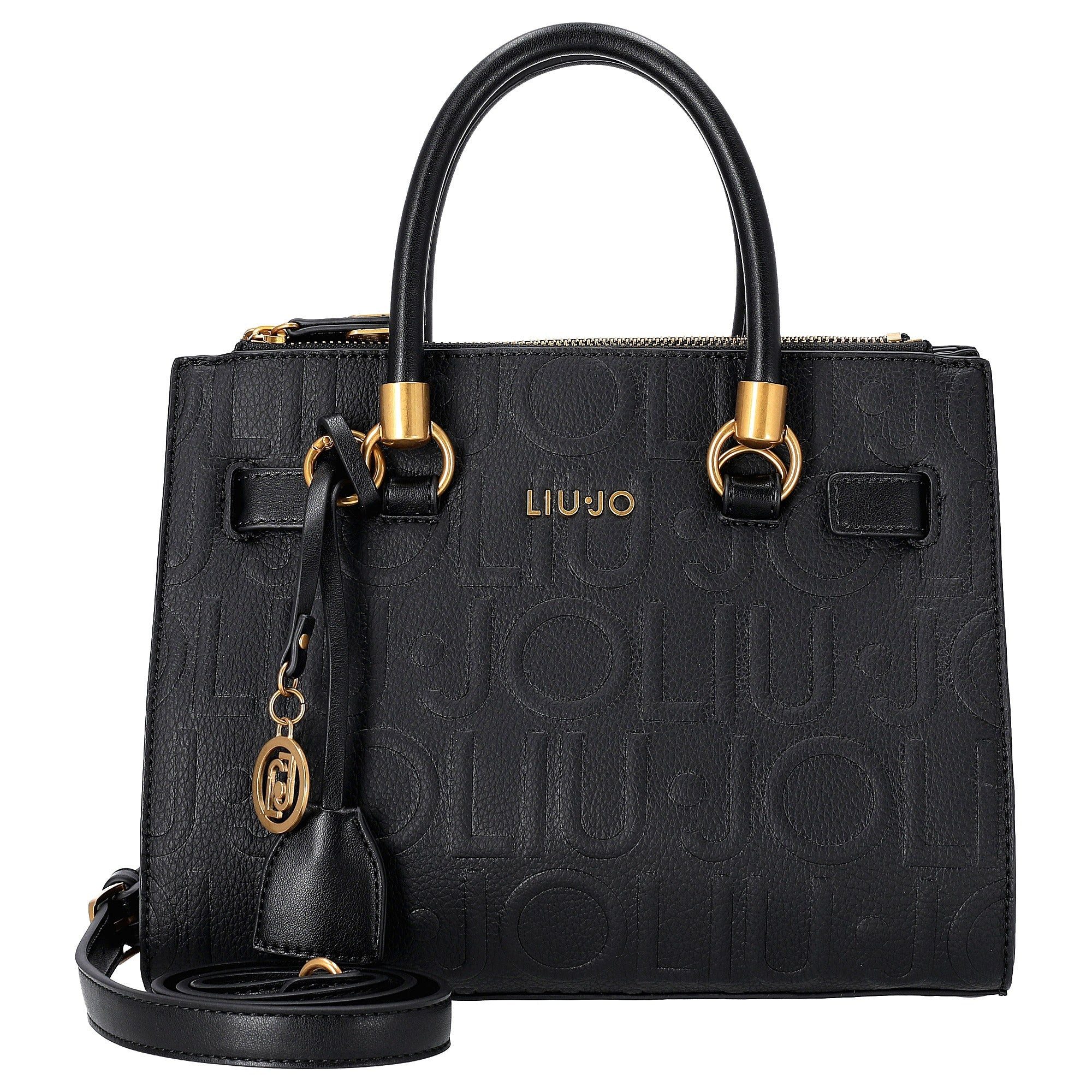 Liu Jo Handtasche Manh S Satchel Logoprägung - Umhängetasche 27 cm (nero)