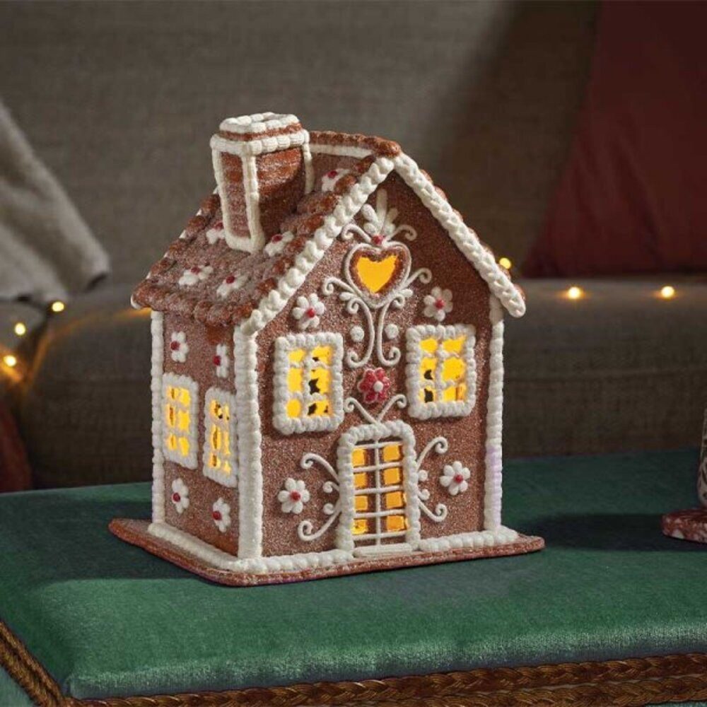Smart Garden Weihnachtsdorf Lebkuchenhaus 20 x 14,5 x 26 cm