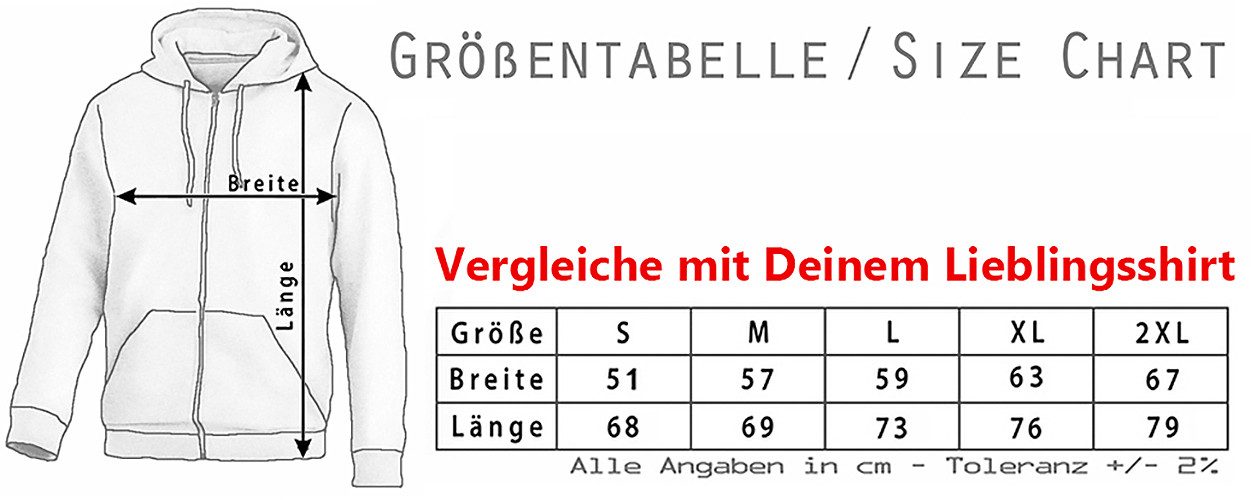 Urban Backwoods Sweatjacke White Tree Zipper Hoodie Lord of Herr der Mordor Gondor Frodo the (1-tlg) Rings Ringe Buch Sauron