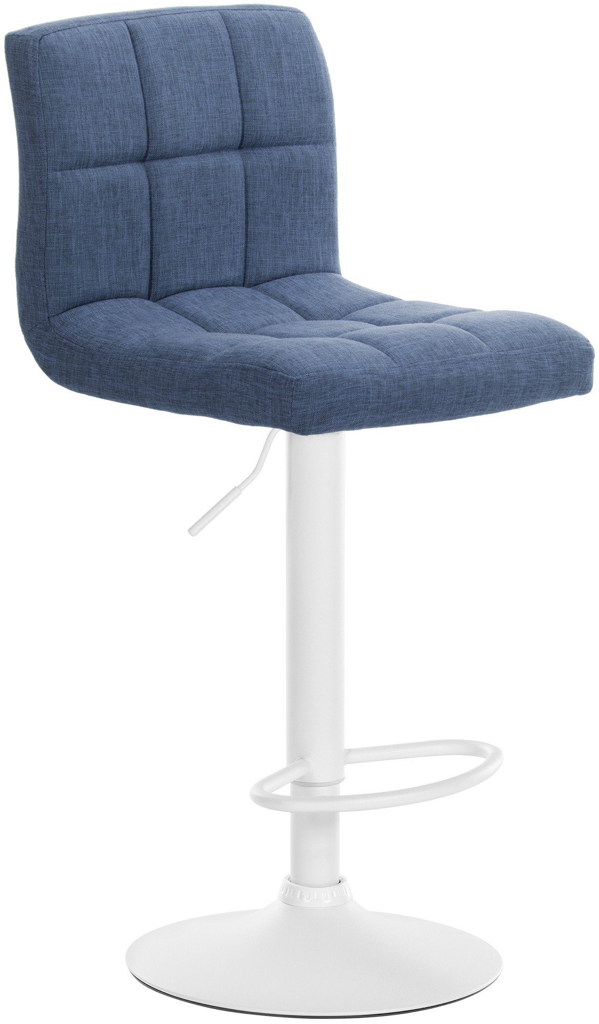 CLP Barhocker Calma Stoff (2er Set, 2 St., 2er), höenverstellbar und 360° drehbar