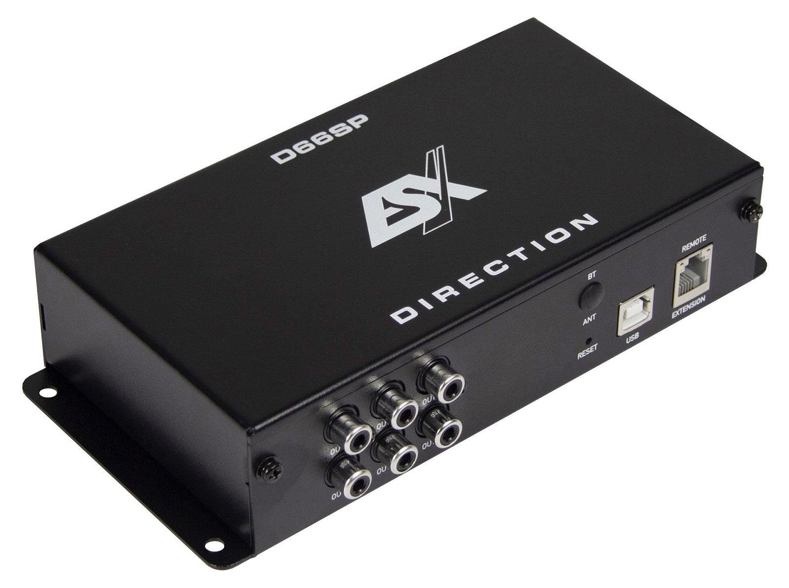 Leistungsverstärker 8-Kanal Signalprozessor Prozessor DSP Direction 6-Kanal D66SP ESX Ausgang
