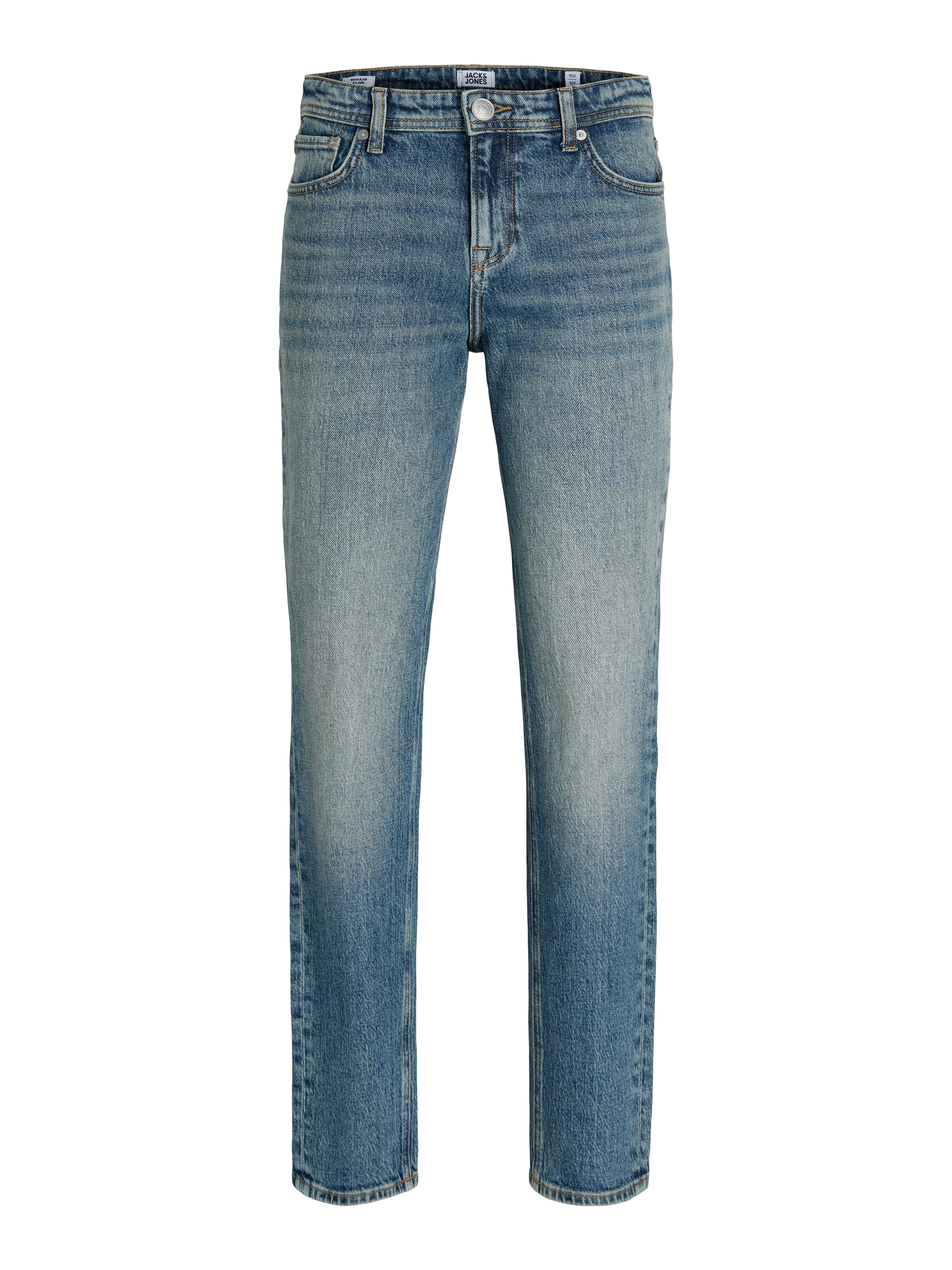 Jack & Jones Junior Straight-Jeans JJICLARK JJORIGINAL ST 175 JNR Baumwollmischung, regular fit – Bild 4 von 5
