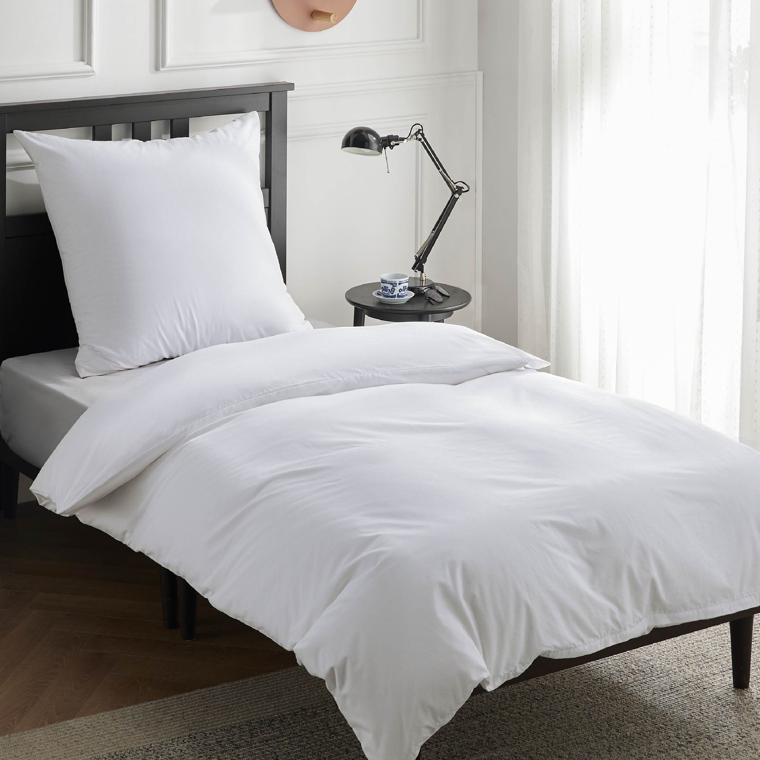 BEDSURE Bettwäsche mit Reißverschluss, 100% Baumwolle, ÖKO-TEX zertifiziert, Baumwolle, 4 teilig, hohe Atmungsaktivität und Feuchtigkeitsregulierung