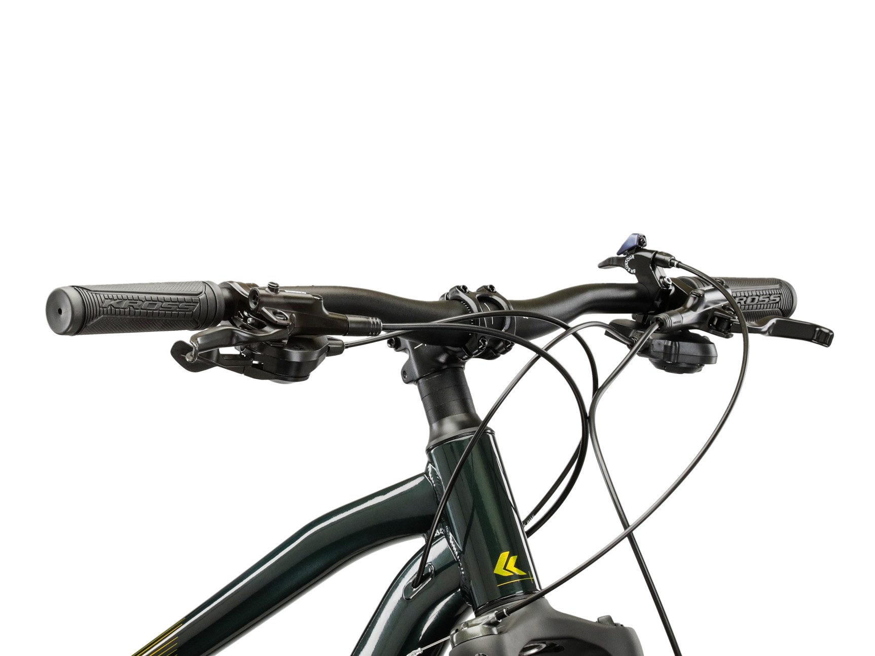 Kross Mountainbike Hardtail 29" Hexagon 5.0 grün 18 Gänge, 18 Gang Shimano CUES U3020 Schaltwerk, Kettenschaltung, KROSS Mountainbike Hardtail 29" Hexagon 5.0 grün 18 Gänge