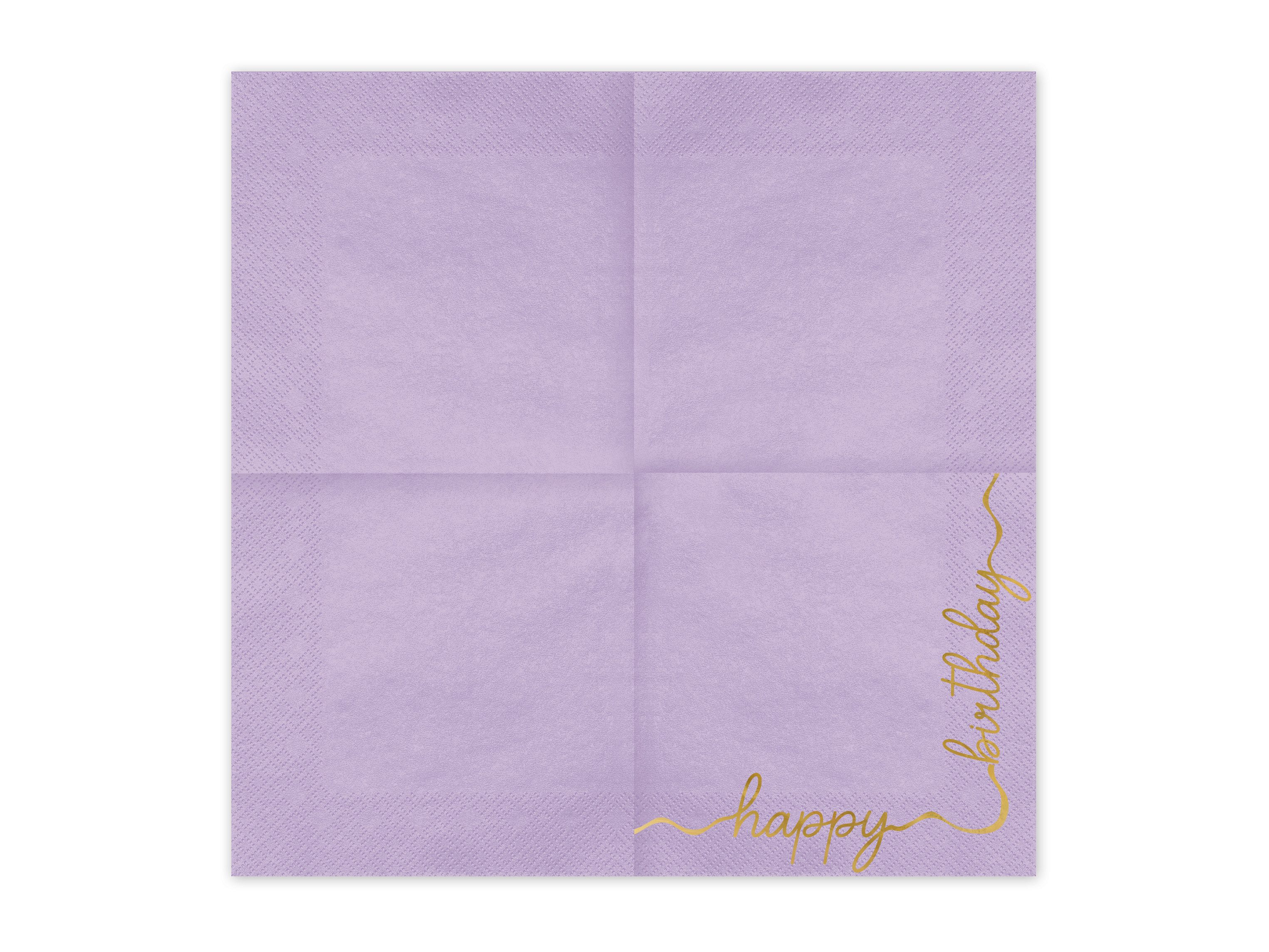 partydeco Hängedekoration Servietten Happy Birthday Bunt günstig online kaufen