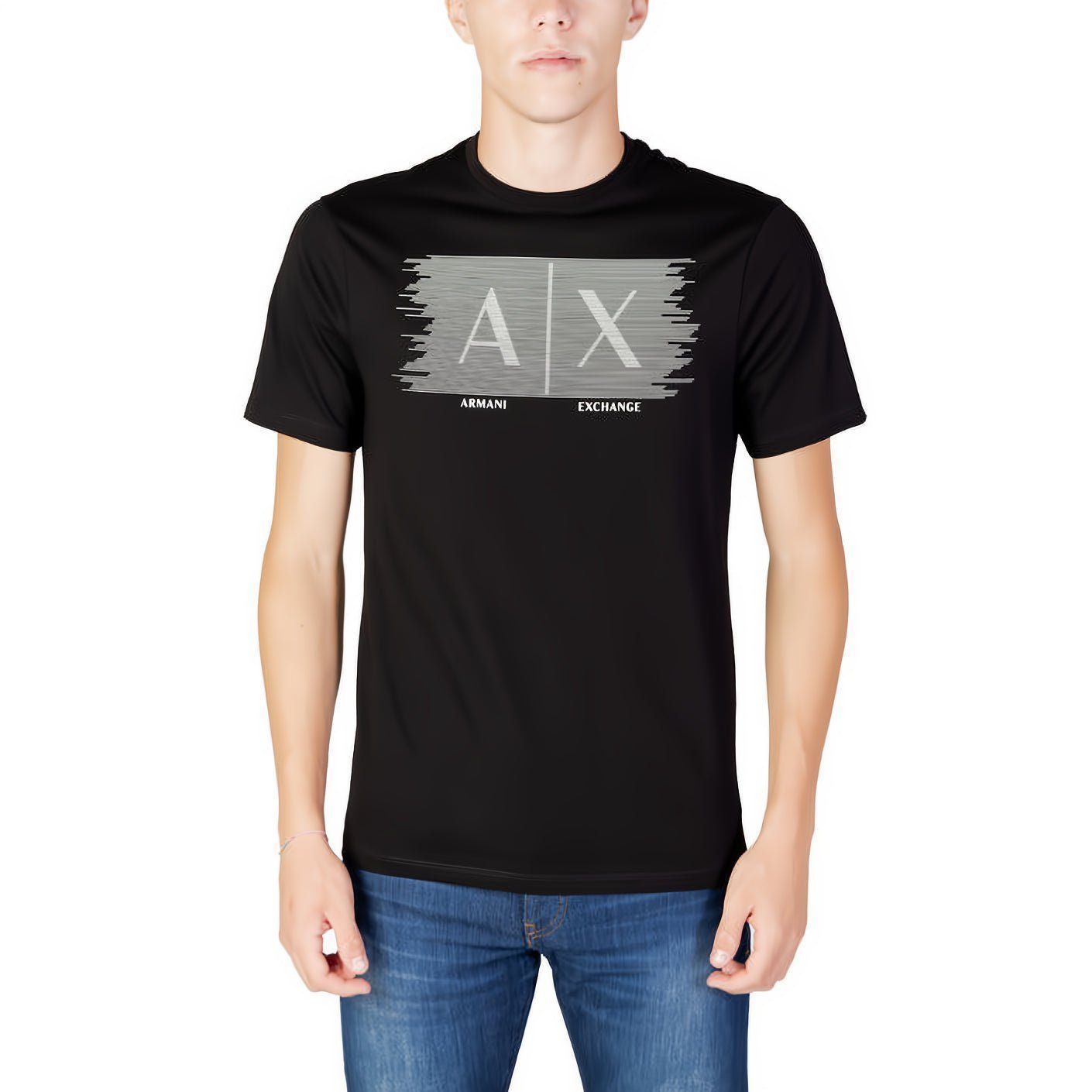 ARMANI EXCHANGE T-Shirt kurzarm, Rundhals, Kleidungskollektion! für Must-Have ein Ihre