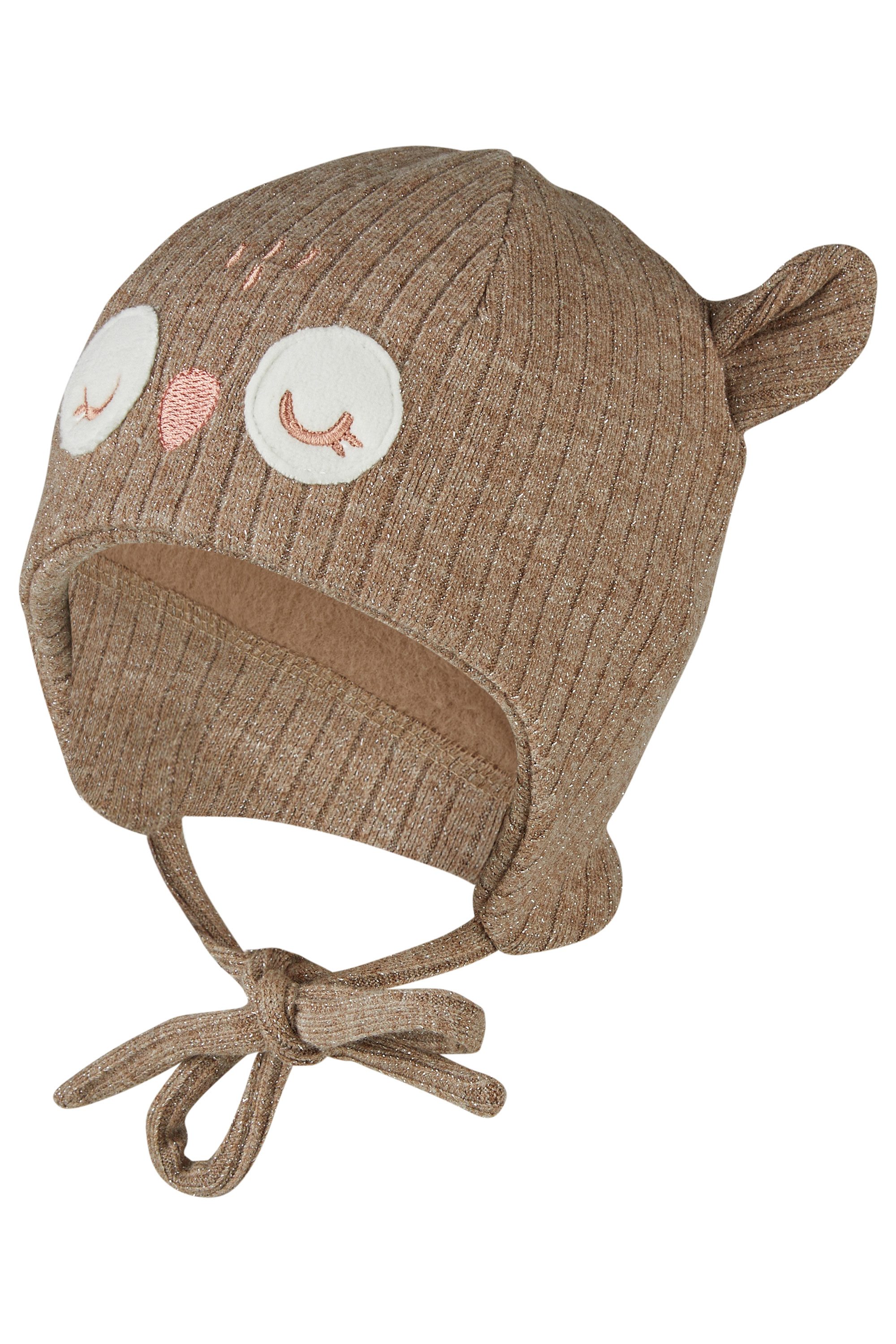 Sterntaler® Strickmütze Inkamütze Eule (1-St)