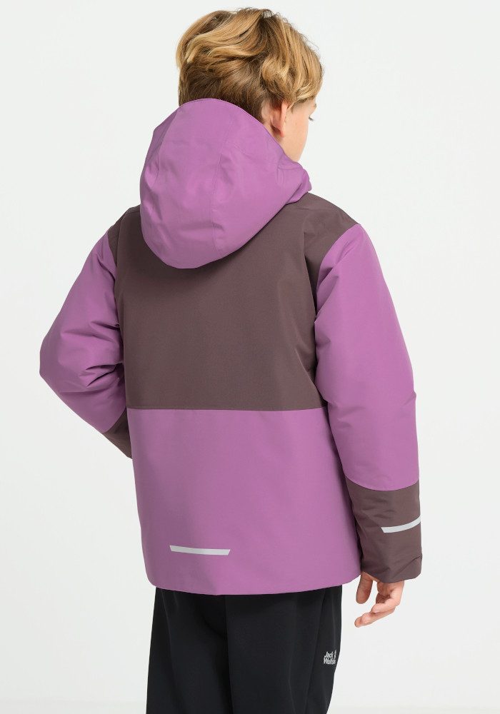 Jack Wolfskin Skijacke SNOWFLASH JKT K Winterjacke für Kinder, wasserdicht, warm