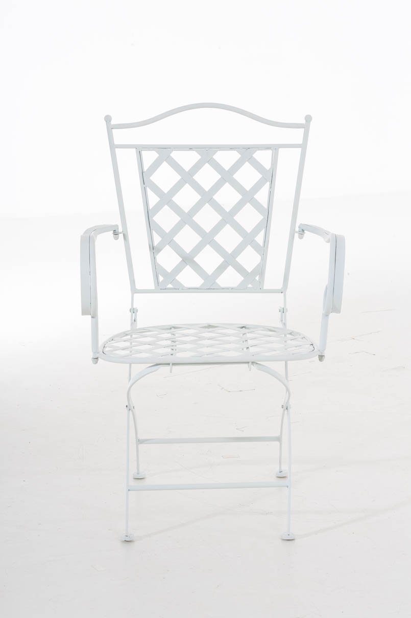 CLP Gartenstuhl Adara (1er, 1 St), handgefertigter Gartenstuhl aus Eisen