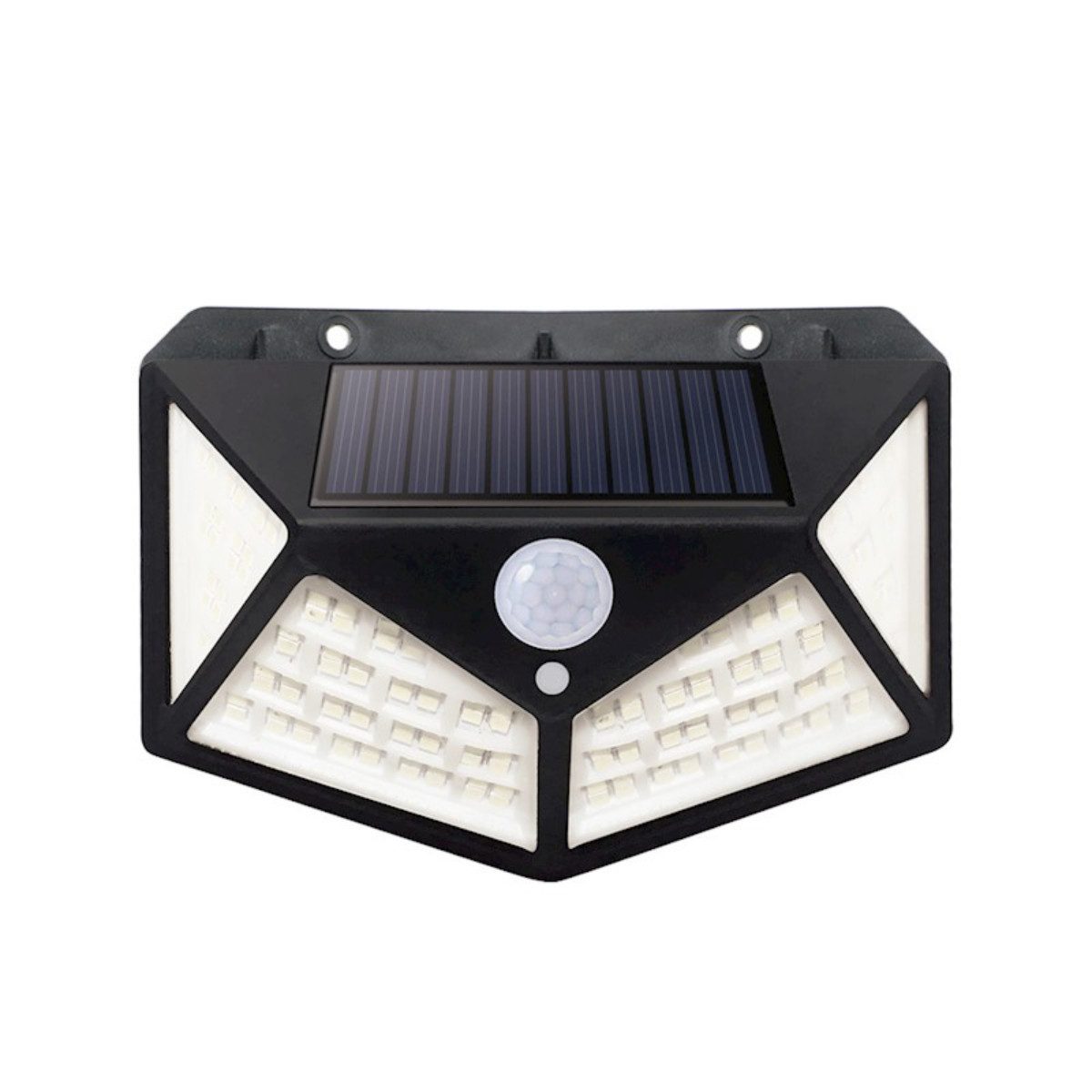 Forever Light LED Solarleuchte Forever Light Solarleuchte FLS-65 mit PIR & 3 Lichtmodi, LED, SMD, Kaltweiß, 3 Lichtmodi, PIR-Sensor, wetterfest (IP65), breite Lichtverteilung