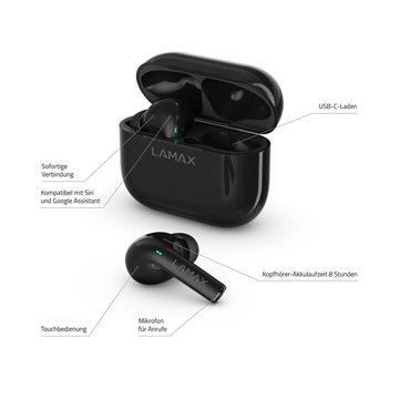 LAMAX Clips1 black Bluetooth-Kopfhörer