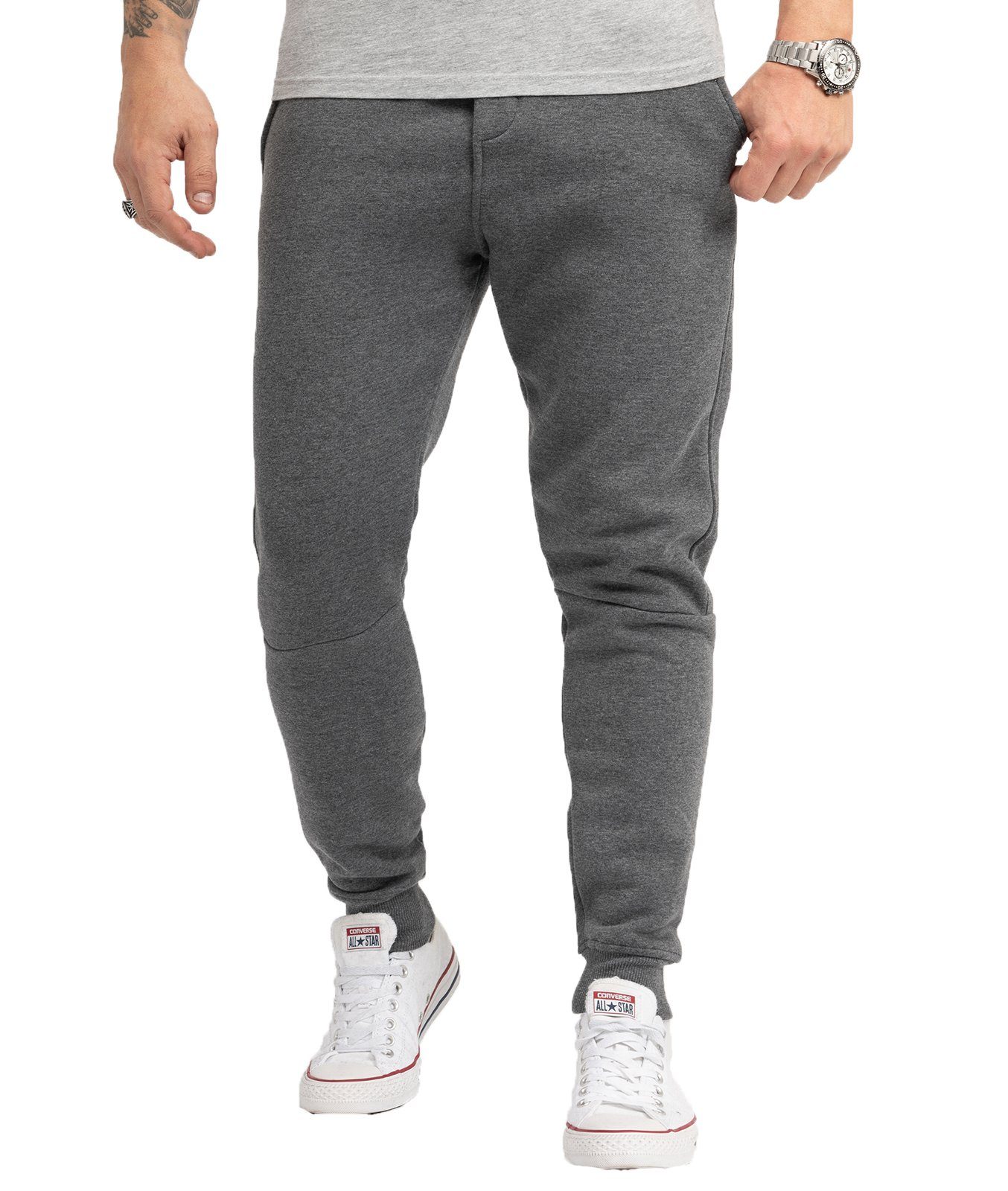 Rock Creek Jogginghose Herren Trainingshose Jogging-Style H-269 Anthrazit