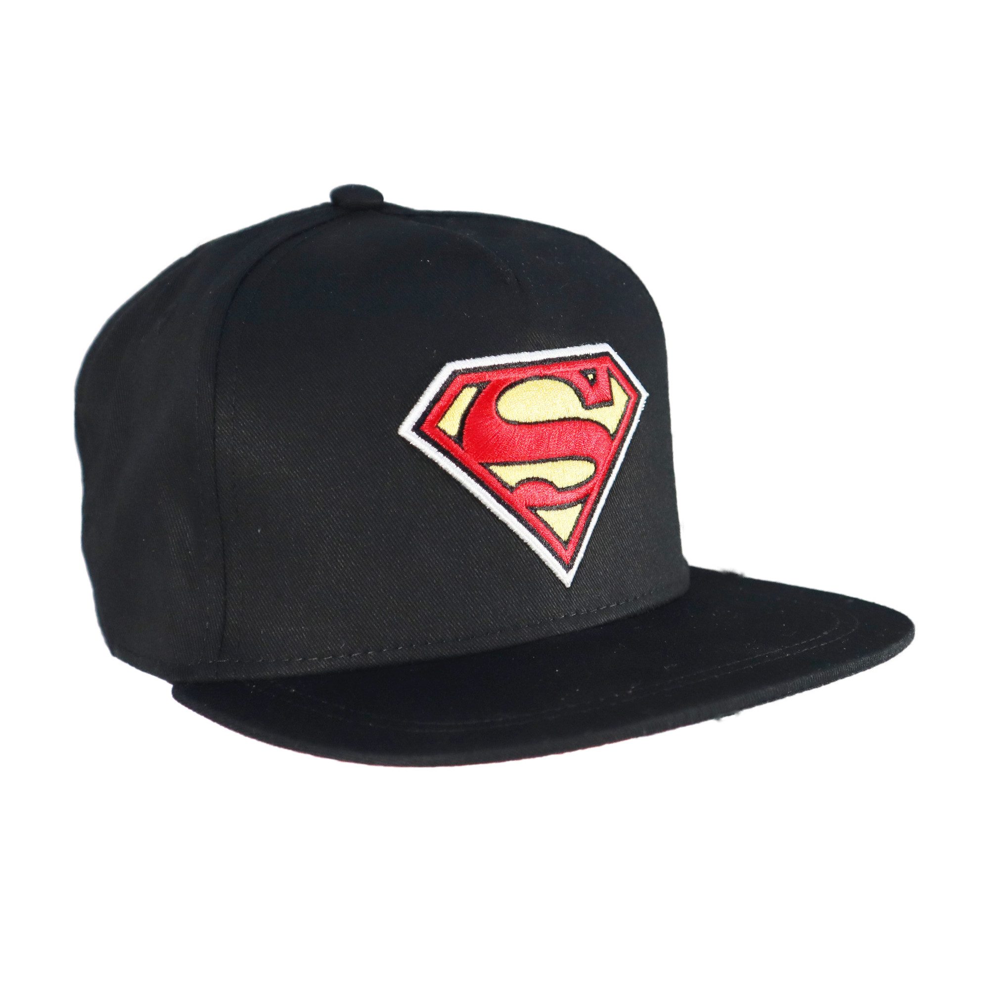 DC Comics Snapback Cap DC Comics Superman Snap Cap Basecap Baseball Kappe Gr. 56 bis 58, Baumwolle