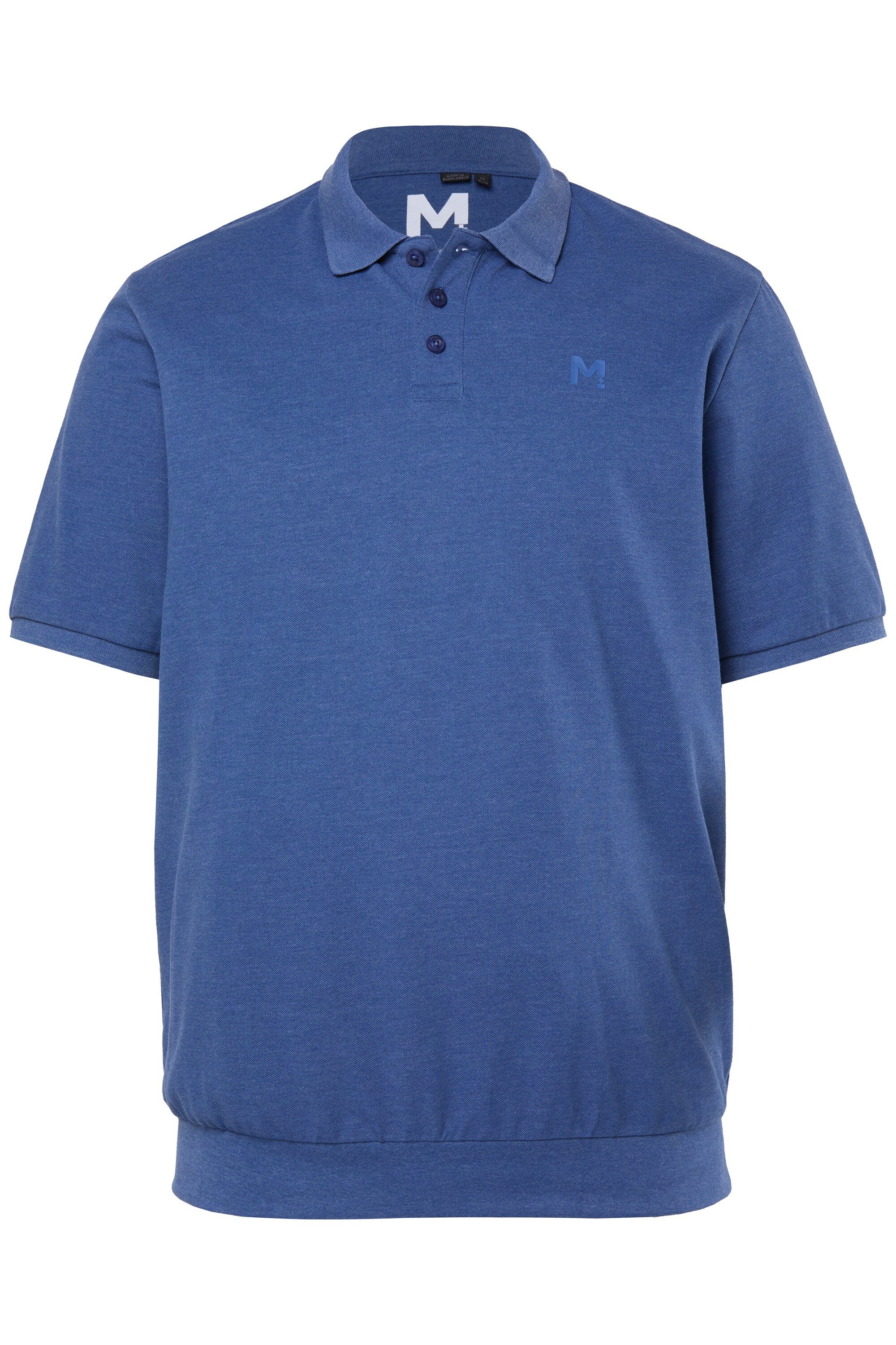 Poloshirt Poloshirt Bauchfit Basic Piqué Halbarm