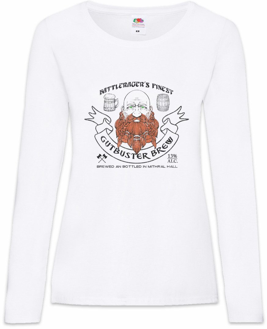 Langarmshirt Gutbuster Brew Damen Langarmshirt The Legend Drow Drizzt Dark Elf