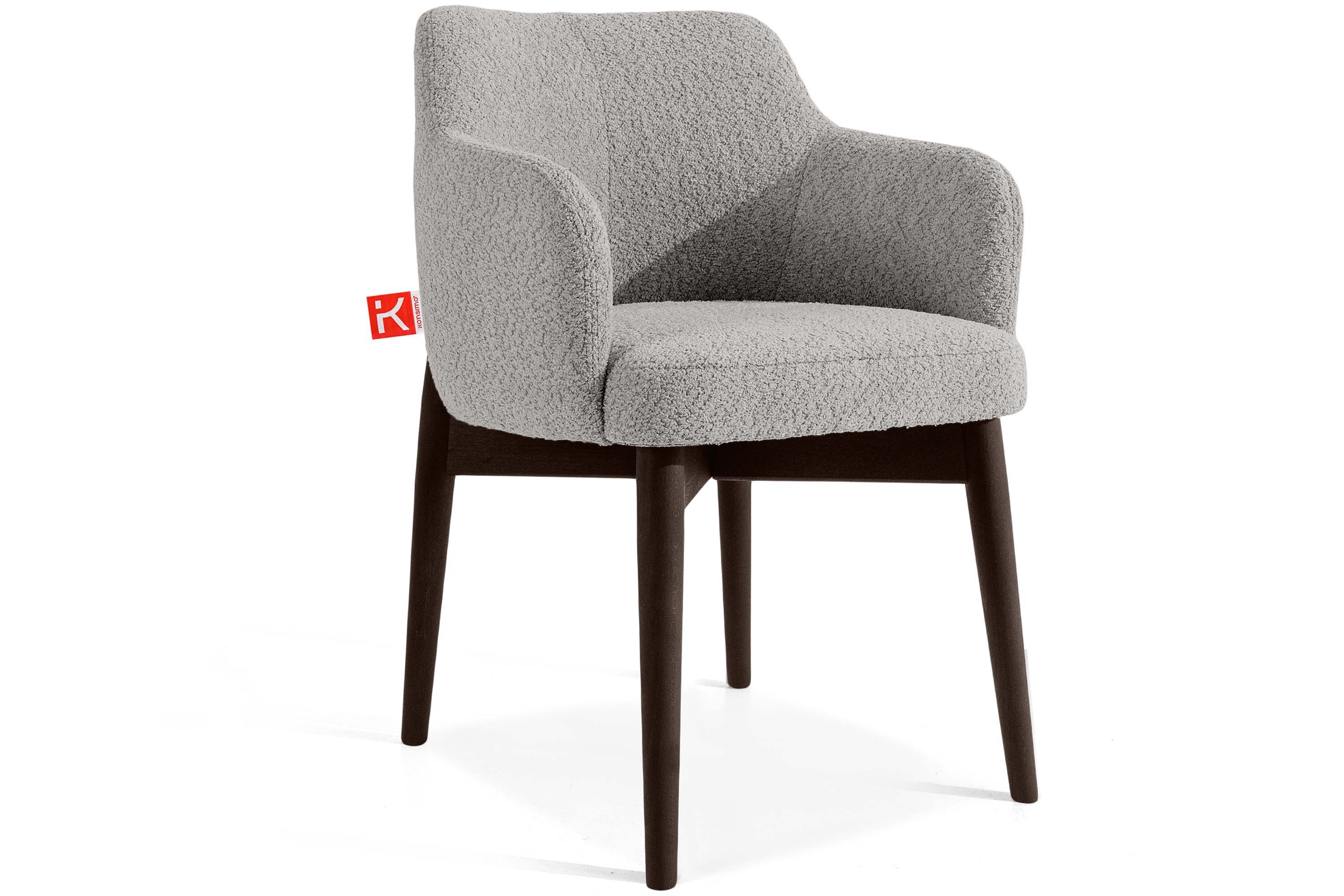 Polsterstuhl Esszimmerstuhl LUCCI Loungesessel, Premiumqualität aus EU