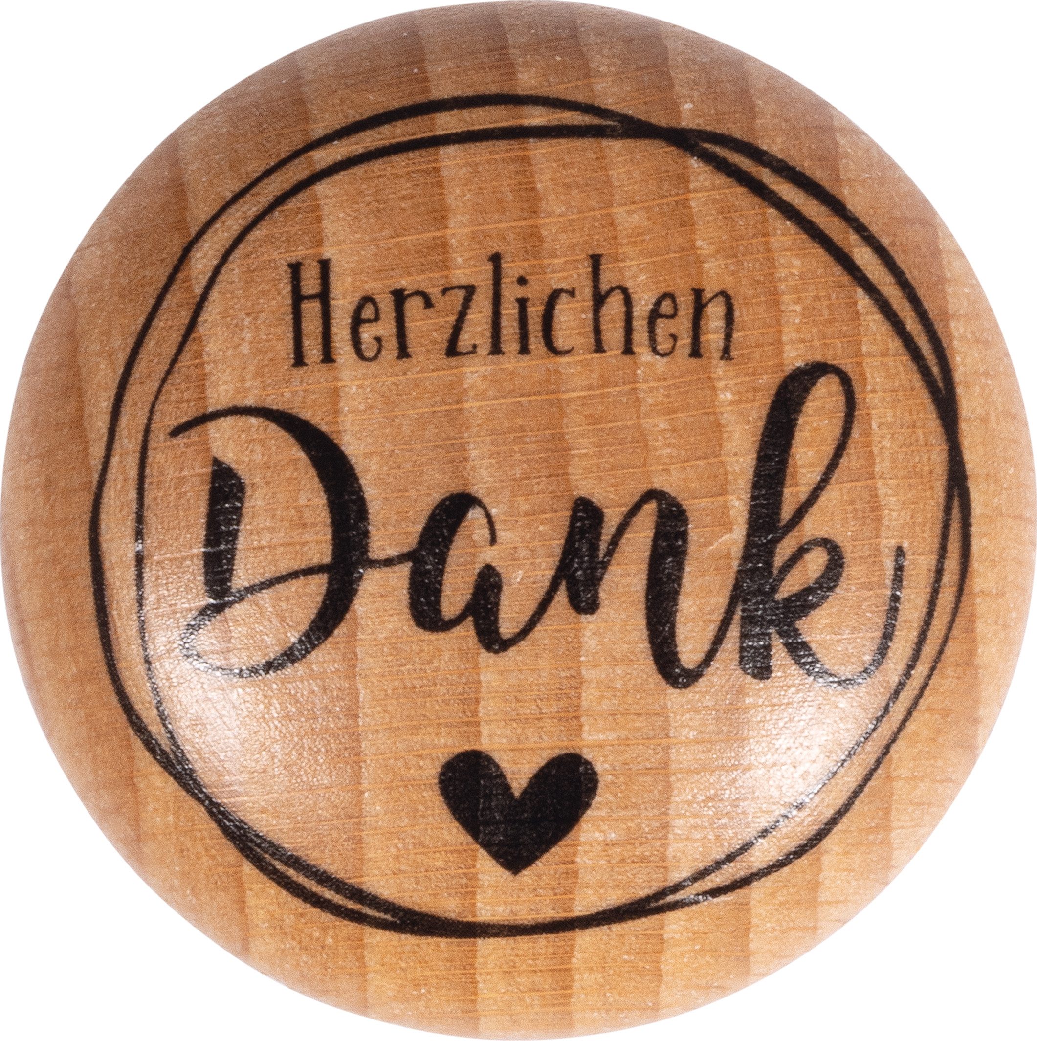 Butterer Stempel Herzlichen Dank, 3cm