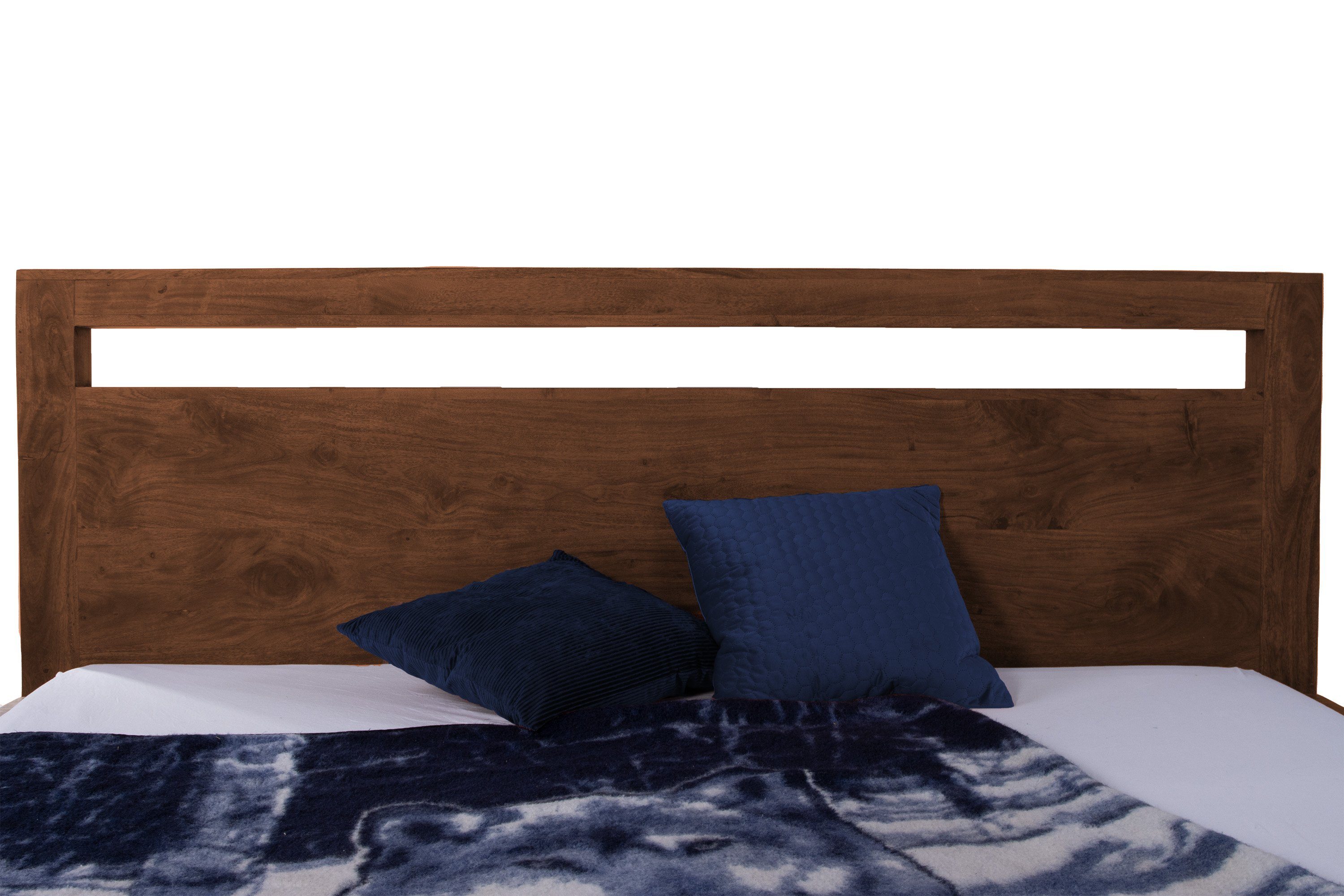 SAM® Massivholzbett Belar, Doppelbett, massives Akazien-Holz, günstig online kaufen