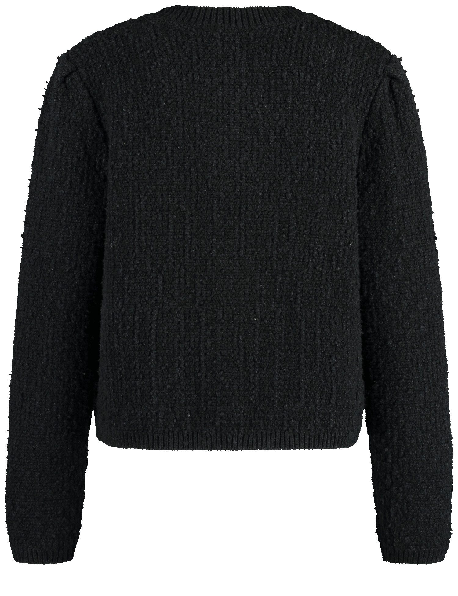 GERRY WEBER Strickpullover Kastige Strickjacke in Strukturoptik