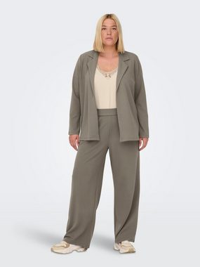 ONLY CARMAKOMA Jackenblazer Blazer Übergröße Business Cardigan Strickjacke Plus Size CARSANIA (regular fit) 4572 in Braun-3