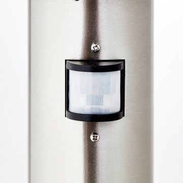 Lightbox Außen-Stehlampe, Bewegungsmelder, ohne Leuchtmittel, Pollerlampe, Bewegungsmelder, 1 m, Ø 20 cm, E27, max. 40 W, IP44